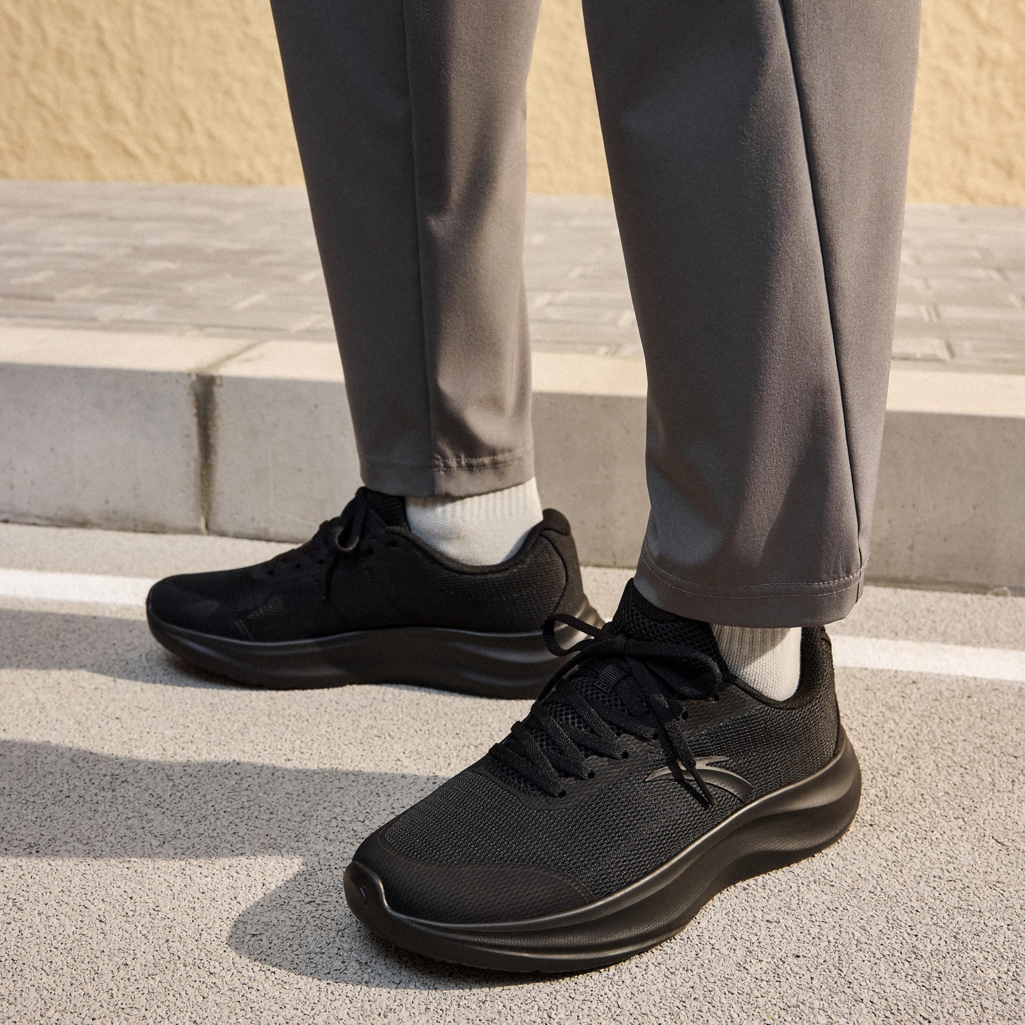ANTA Men Lace-Up Ankle Sneakers - STAR CLOUD-sports-men-shoes-image-2