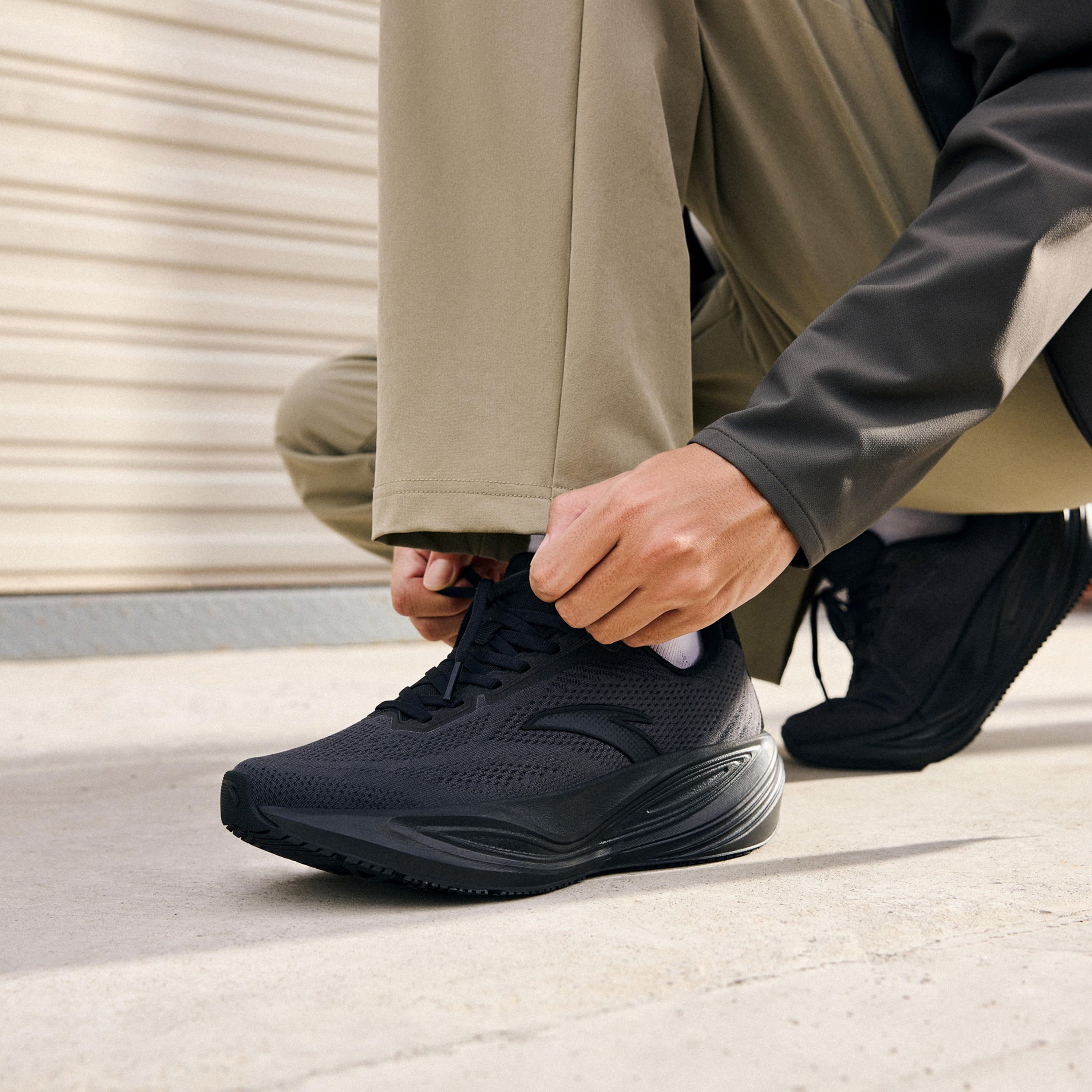 ANTA Men Lace-Up Ankle Sneakers - CC3-sports-men-shoes-image-2