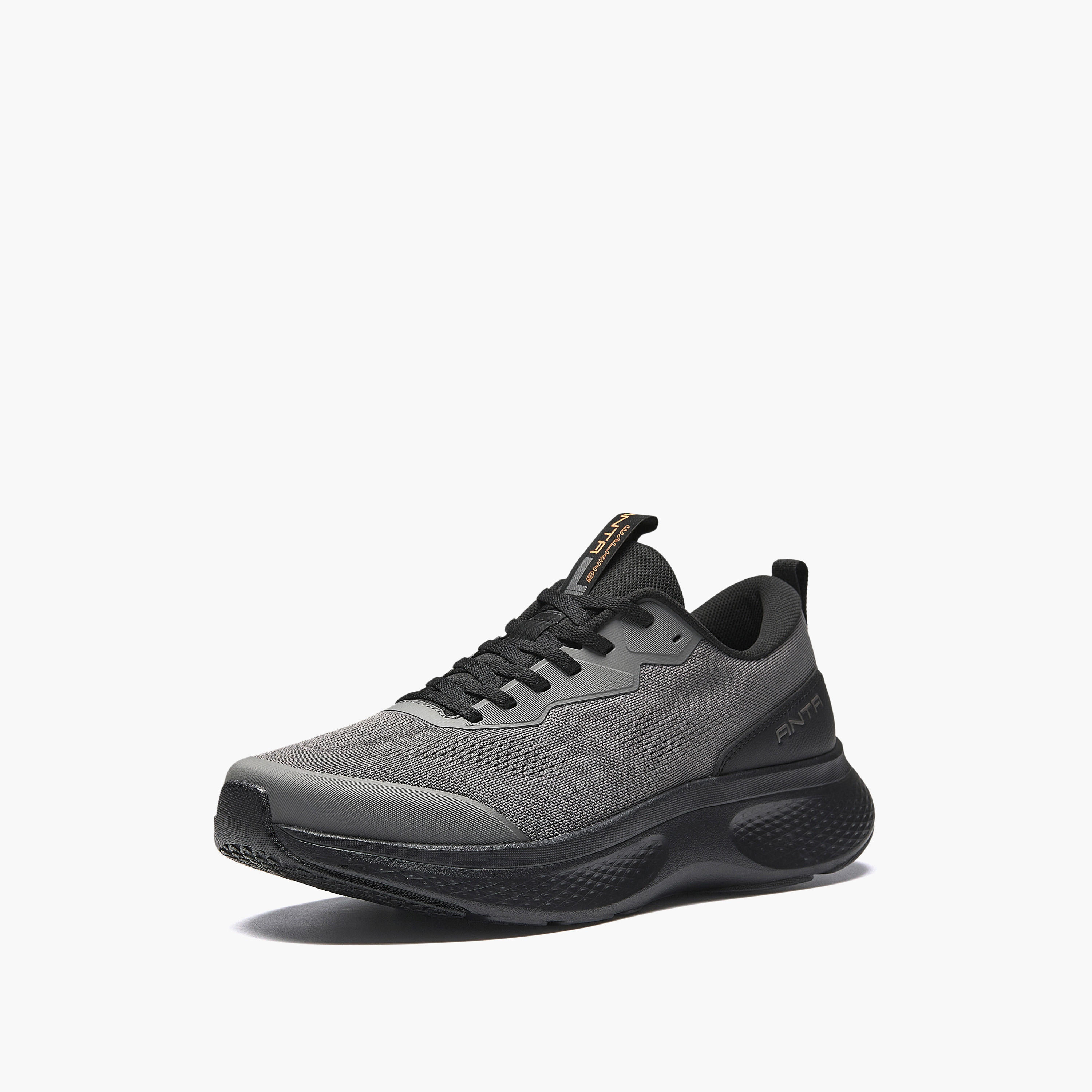 حذاء سنيكرز طول الكاحل برباط إغلاق للرجال من أنتا - إي بافر لايت-sports-men-shoes-image-9