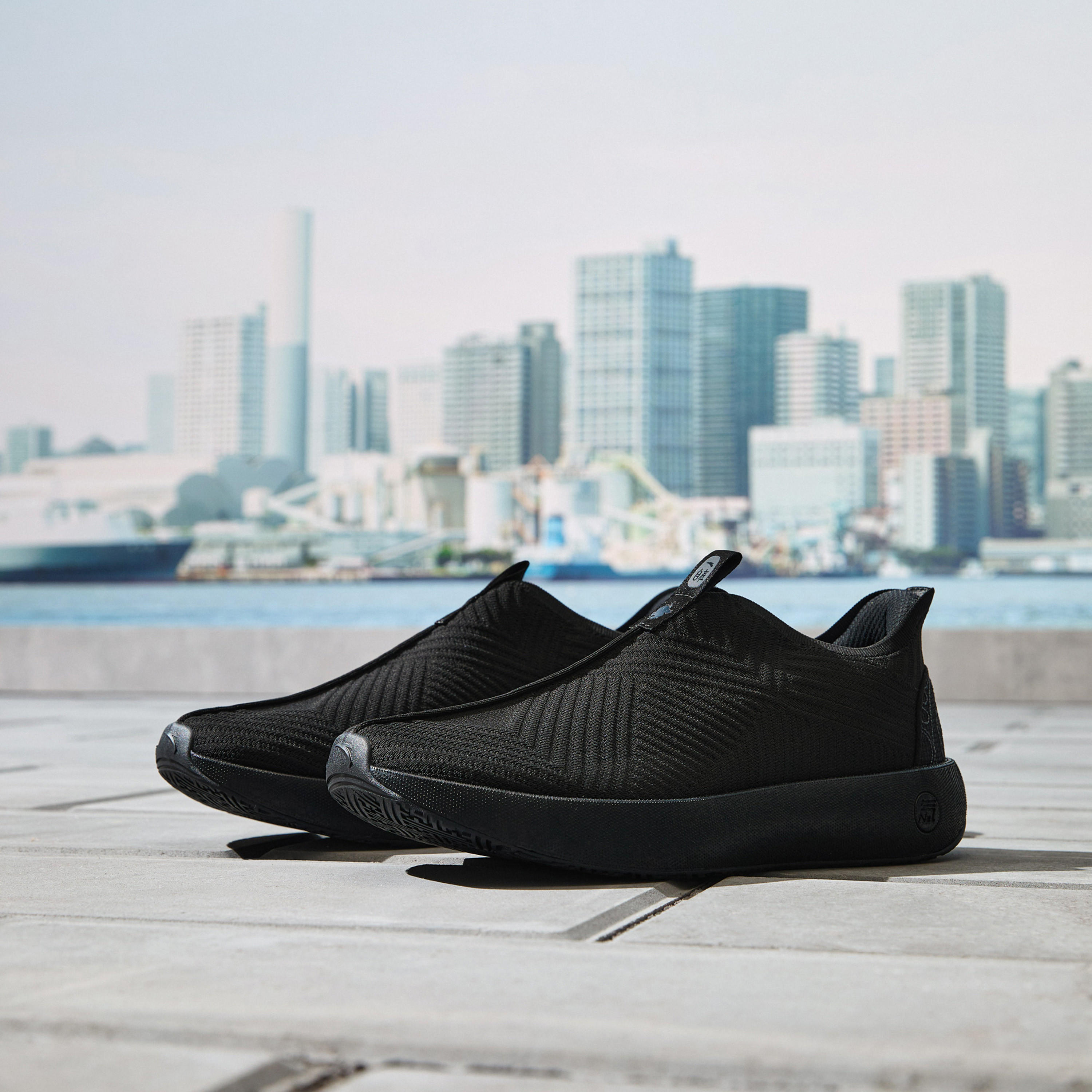 حذاء سنيكرز طول الكاحل سهل الارتداء للرجال من أنتا - كومفورت فليكس-sports-men-shoes-image-2