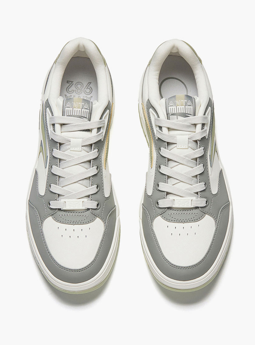 حذاء سنيكرز طول الكاحل برباط إغلاق من أنتا - 982-sports-men-shoes-image-3