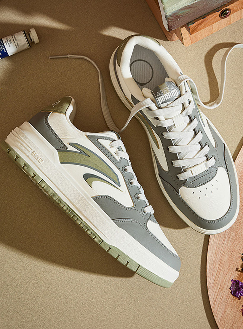 حذاء سنيكرز طول الكاحل برباط إغلاق من أنتا - 982-sports-men-shoes-image-6