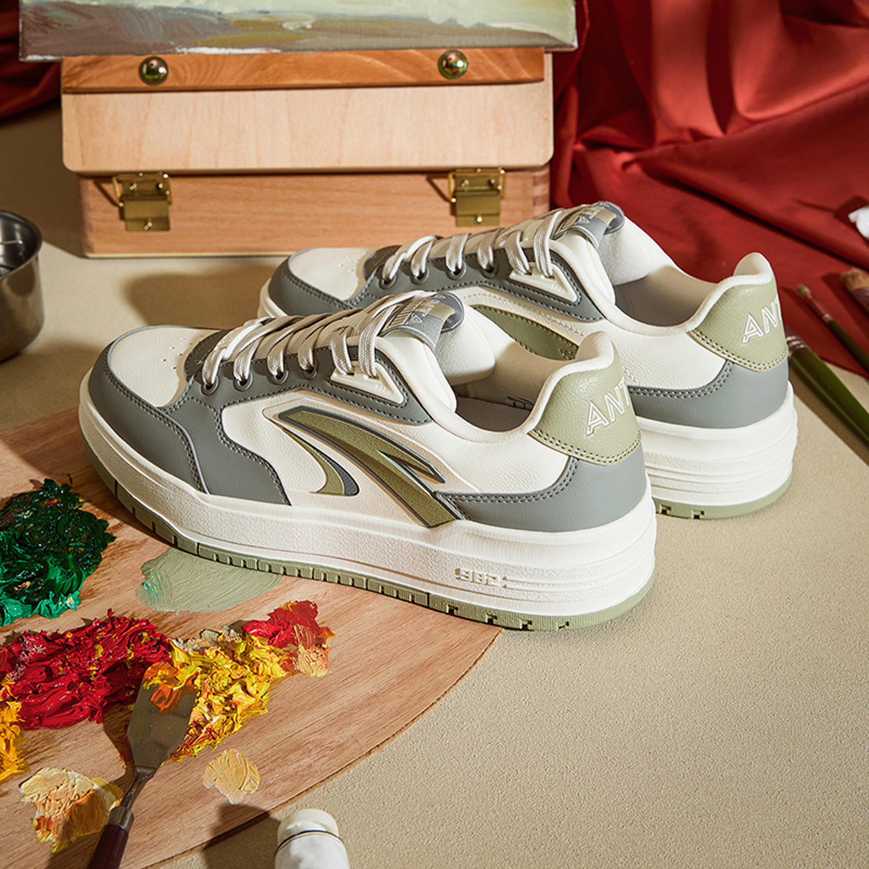 حذاء سنيكرز طول الكاحل برباط إغلاق من أنتا - 982-sports-men-shoes-image-9