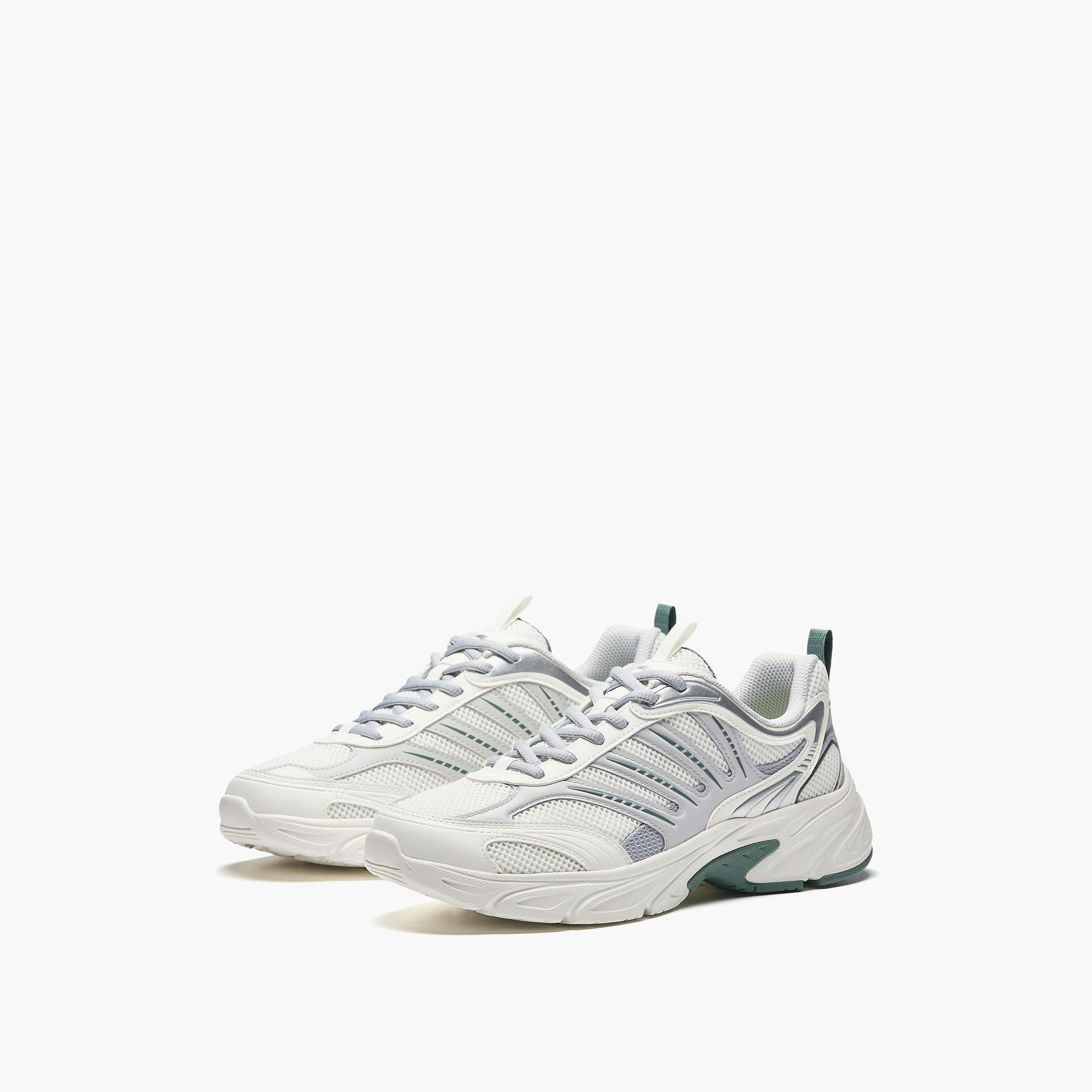 حذاء سنيكرز طول الكاحل برباط إغلاق للرجال من أنتا - ميلينيوم تي دي-sports-men-shoes-image-1