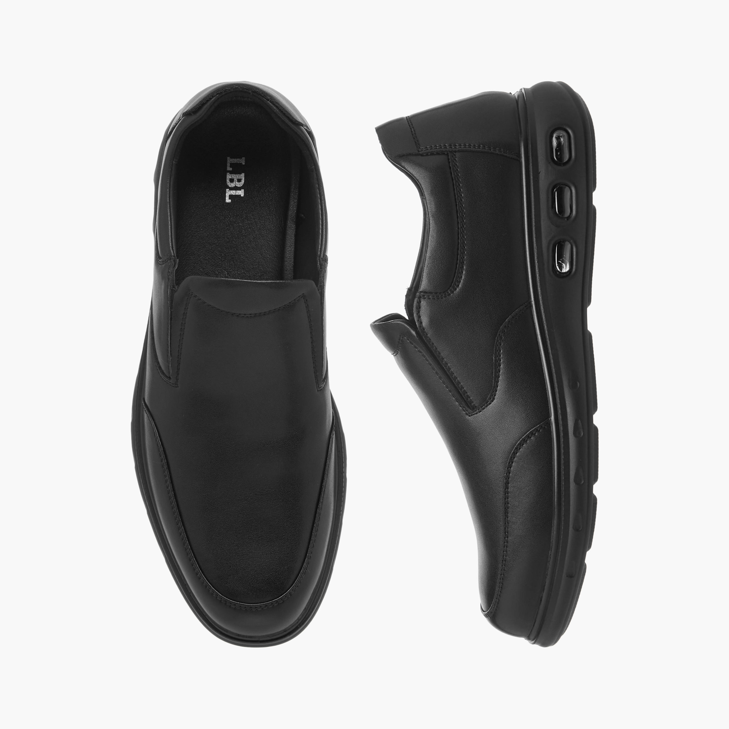 LBL by Shoexpress Solid Slip-On Loafers-men-shoes-formalshoes-image-1