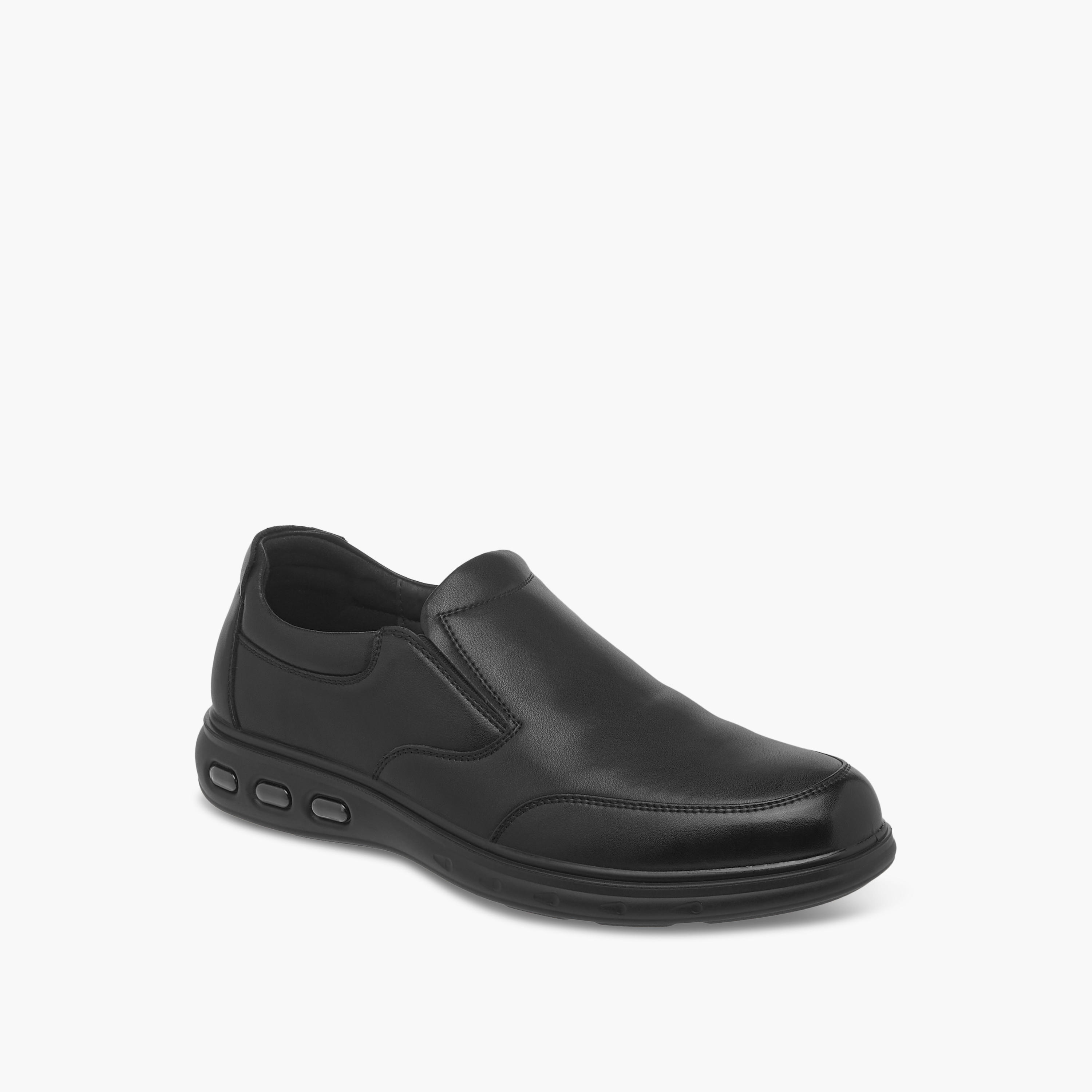 LBL by Shoexpress Solid Slip-On Loafers-men-shoes-formalshoes-image-2