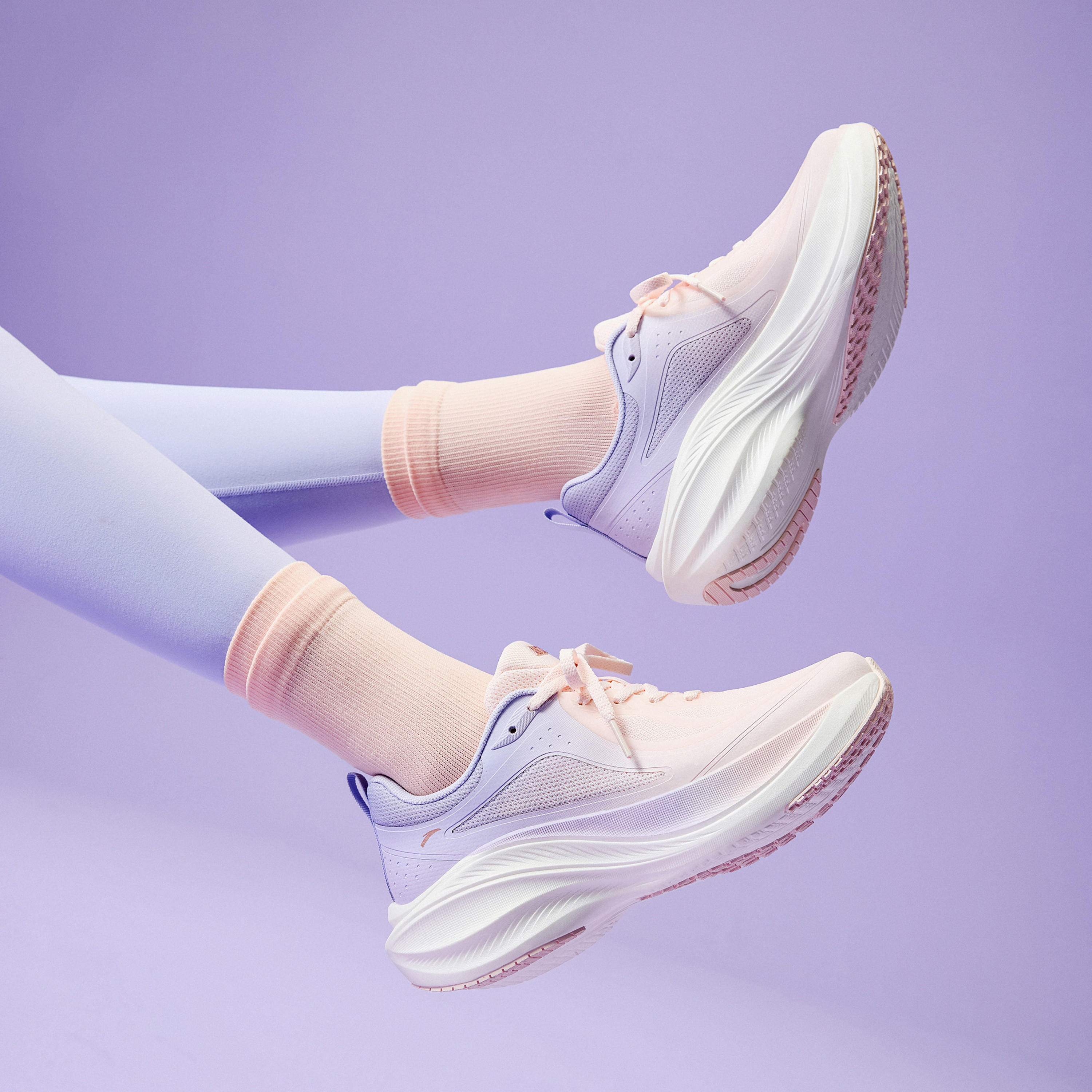 ANTA Women Lace-Up Sneakers - LEAF-sports-women-shoes-image-2