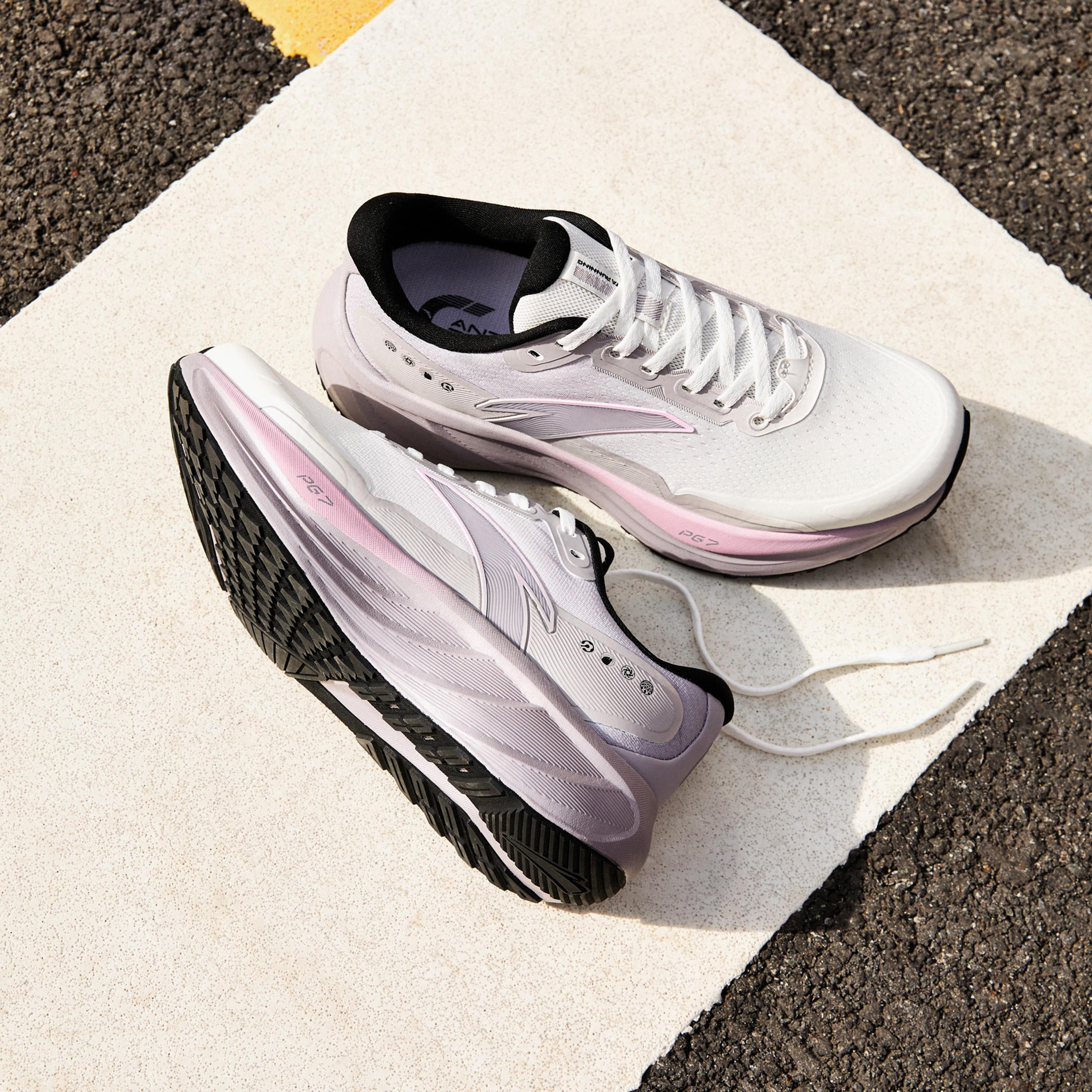 ANTA Women Lace-Up Ankle Sneakers - JOURNEY WALKER - PG7 - 2.5-sports-women-shoes-image-8