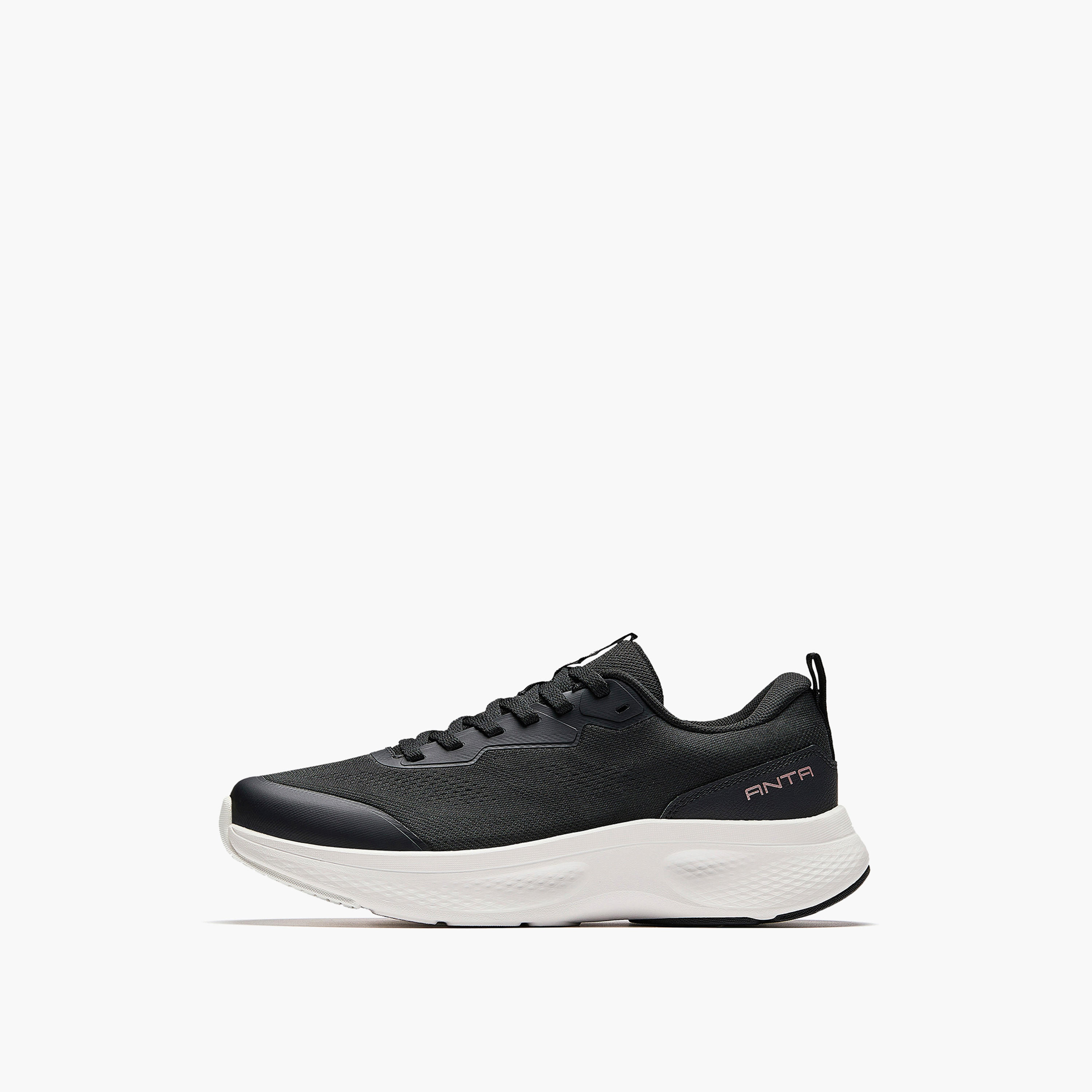 حذاء سنيكرز طول الكاحل برباط إغلاق للنساء من أنتا - إي بافر لايت-sports-women-shoes-image-2