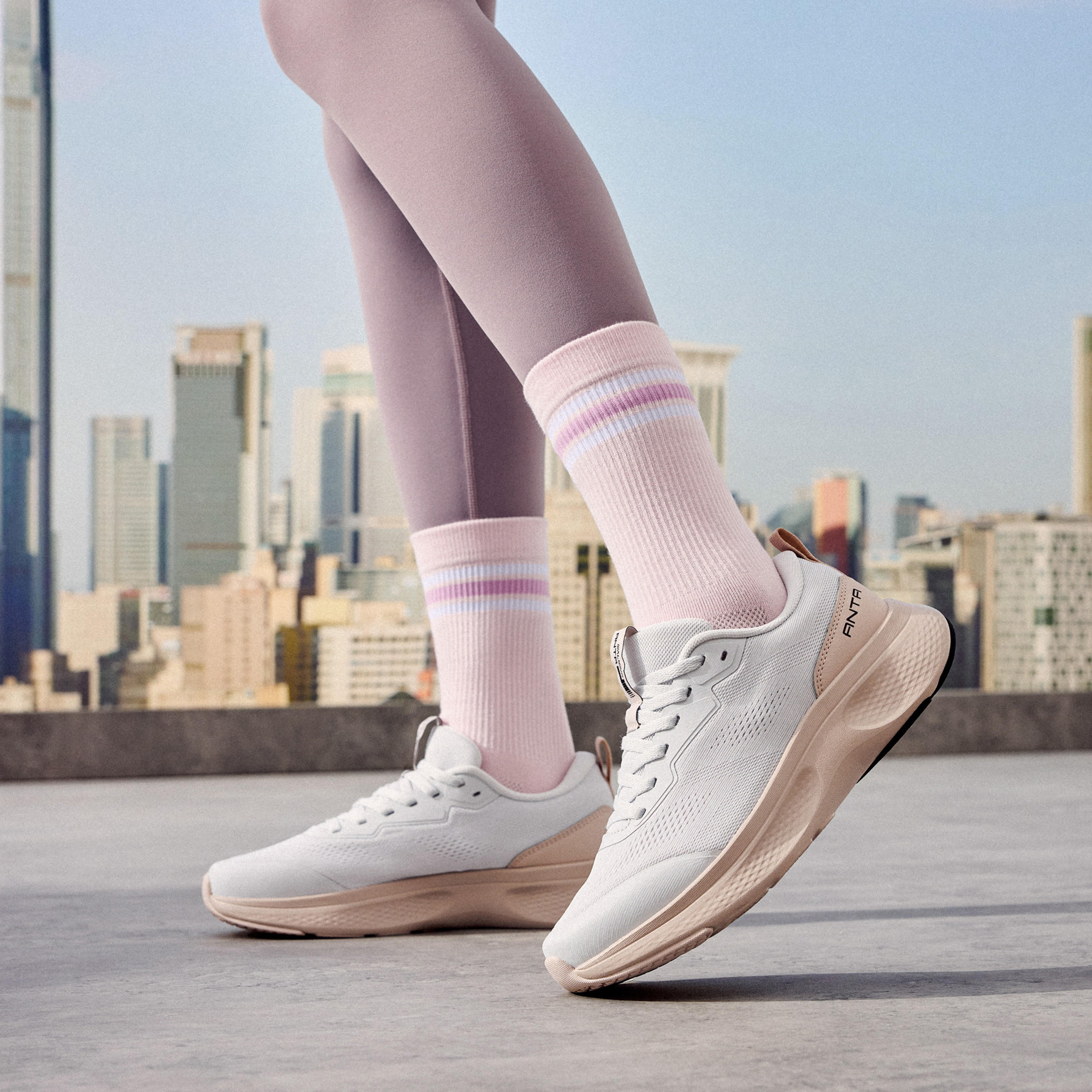 ANTA Women Lace-Up Ankle Sneakers - EBUFFER LITE-sports-women-shoes-image-5