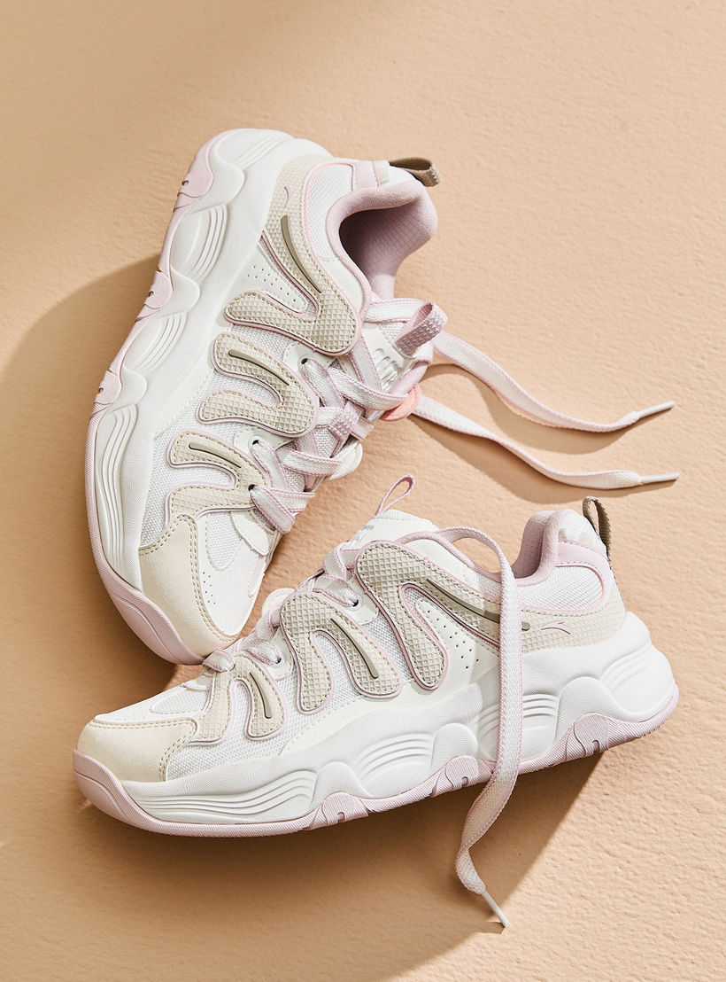 حذاء سنيكرز برباط إغلاق للنساء من أنتا - ميلك شيك في2-sports-women-shoes-image-2