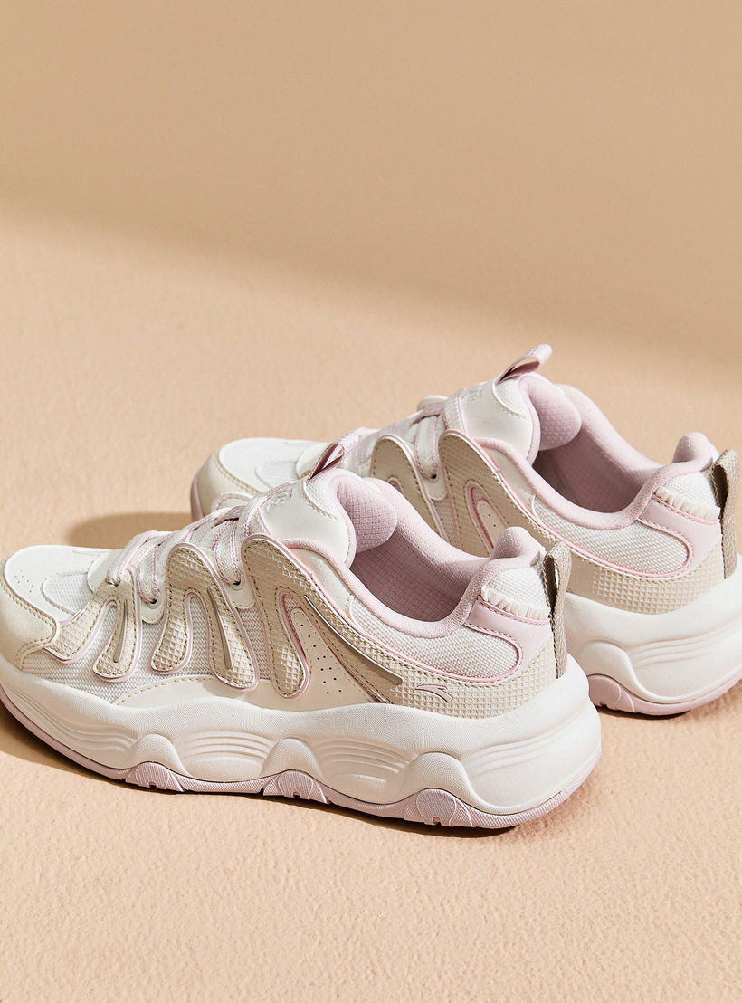 حذاء سنيكرز برباط إغلاق للنساء من أنتا - ميلك شيك في2-sports-women-shoes-image-4