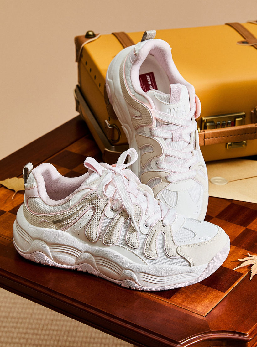 حذاء سنيكرز برباط إغلاق للنساء من أنتا - ميلك شيك في2-sports-women-shoes-image-5