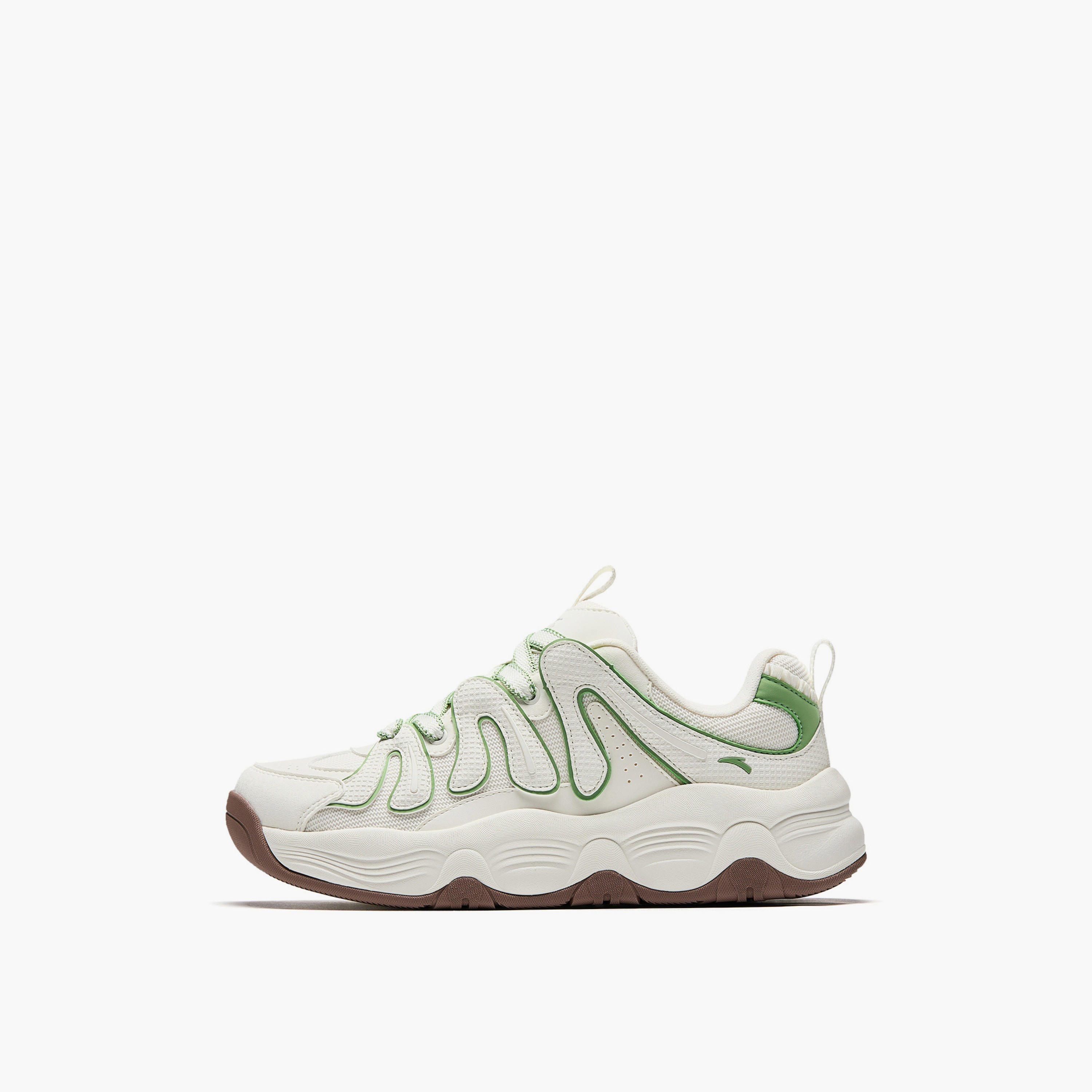 ANTA Women Lace-Up Ankle Sneakers - MILKSHAKE V2-sports-women-shoes-image-1