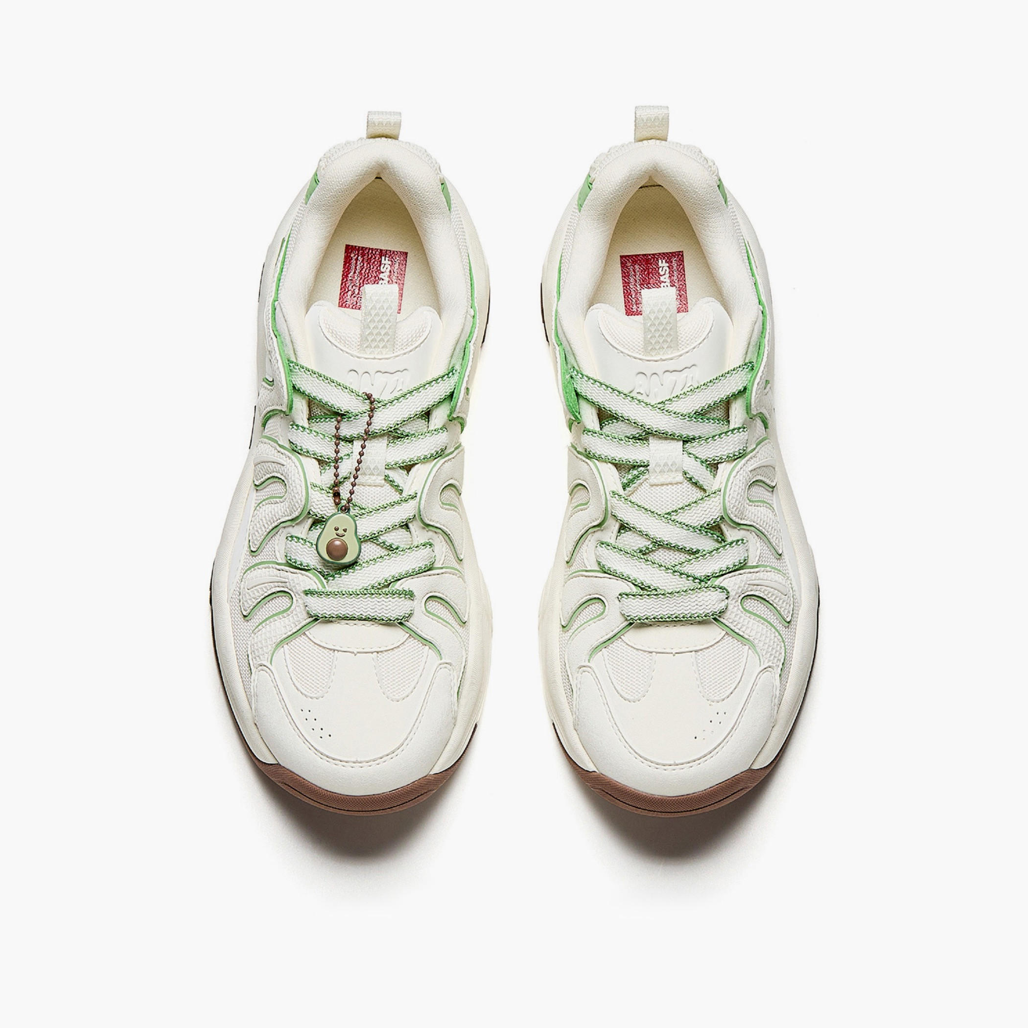 ANTA Women Lace-Up Ankle Sneakers - MILKSHAKE V2-sports-women-shoes-image-2