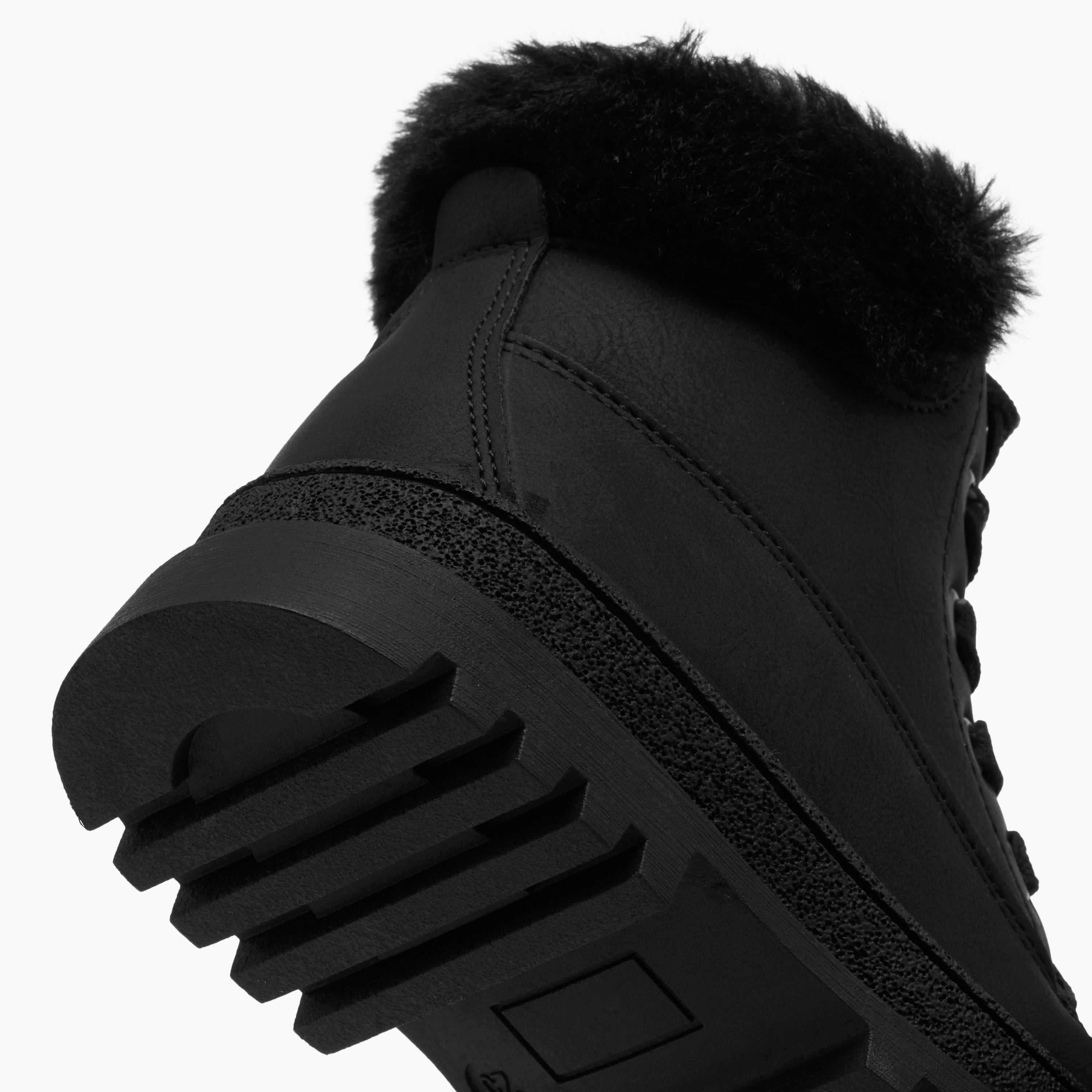 Flora Bella Girls Faux Fur Detail High Cut Boots-girls-shoes-boots-image-5
