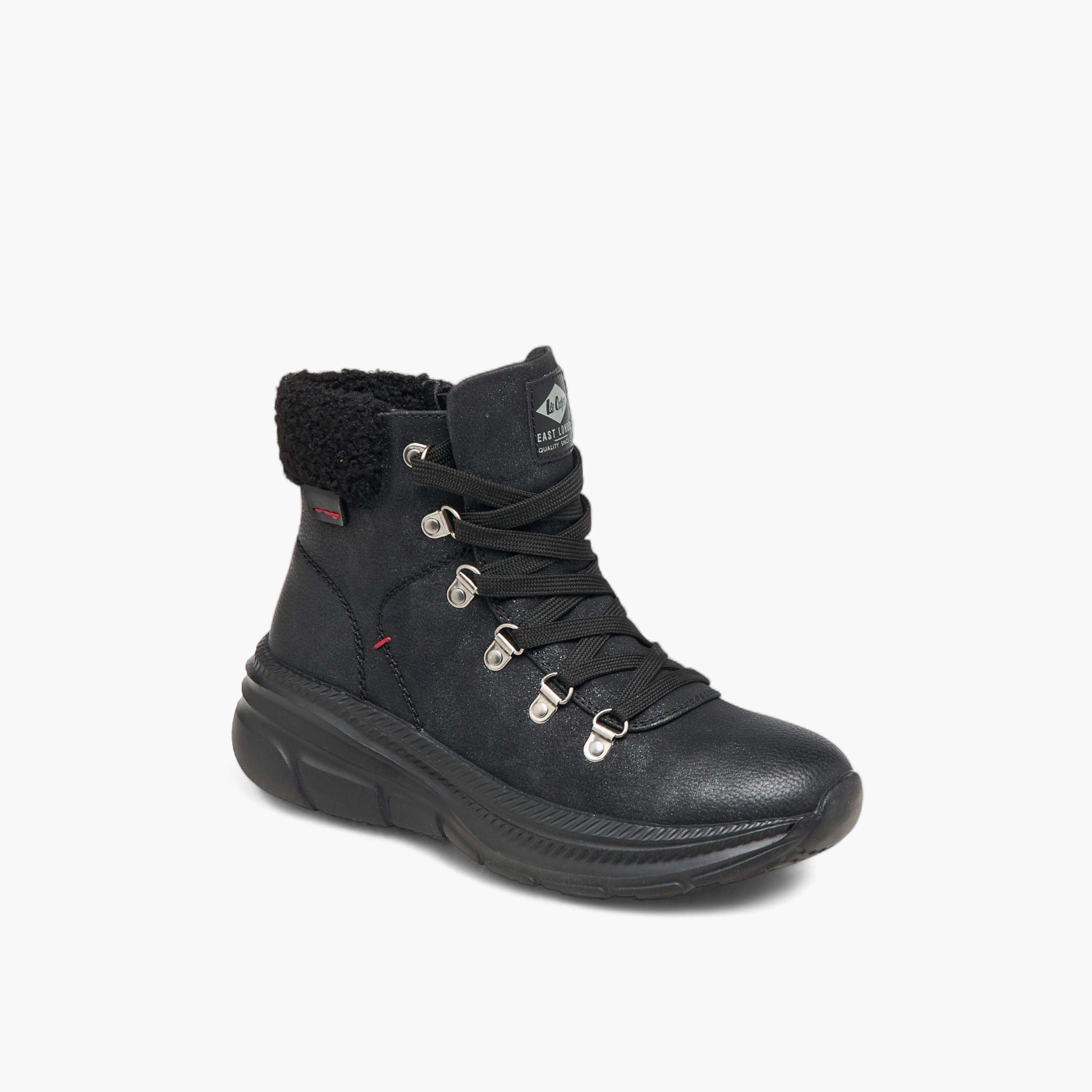 Lee Cooper Women's Fur Accent Ankle Boots-women-shoes-boots-image-2