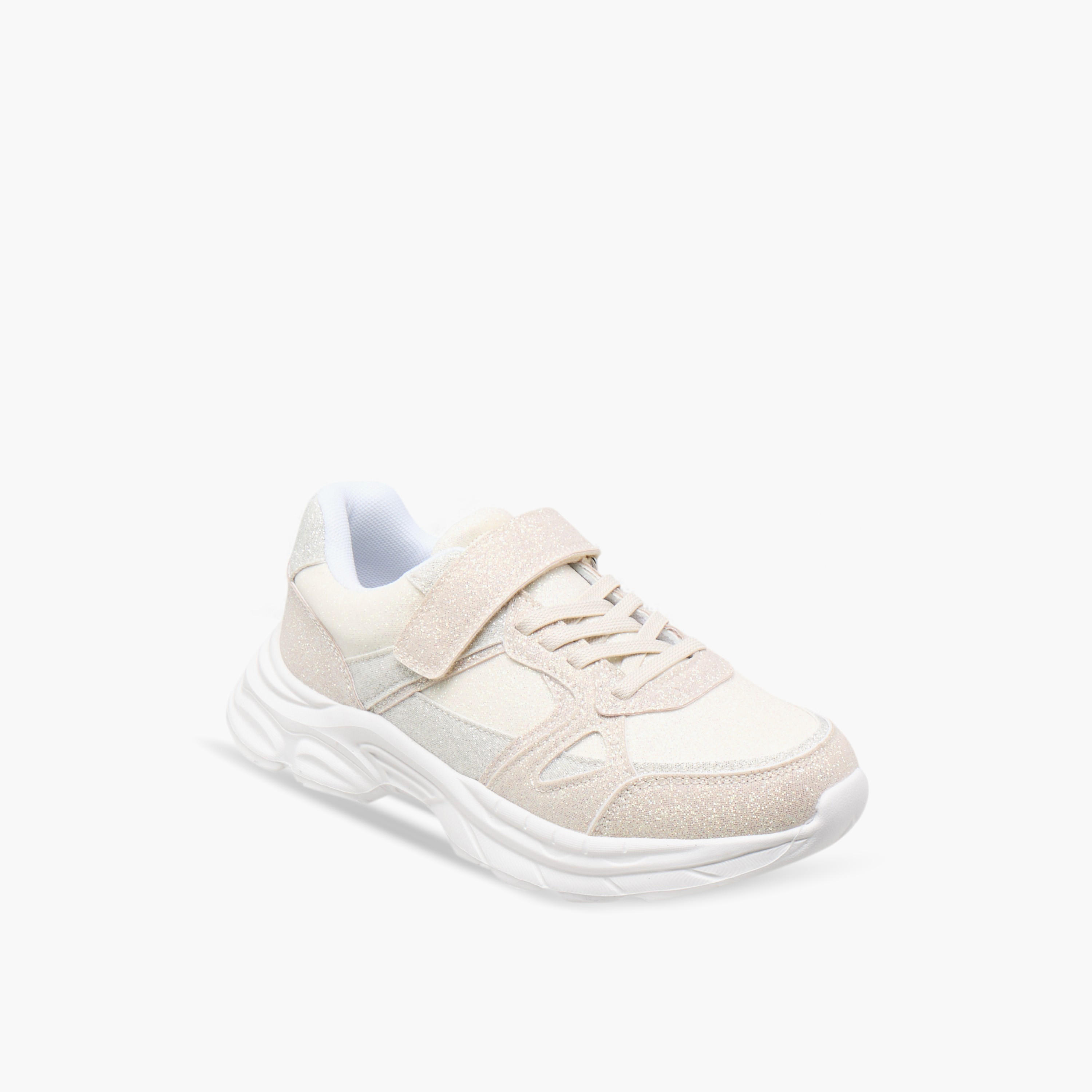 حذاء سنيكرز بألواح و شريط إغلاق للبنات من سيليست-girls-shoes-sneakers-image-2