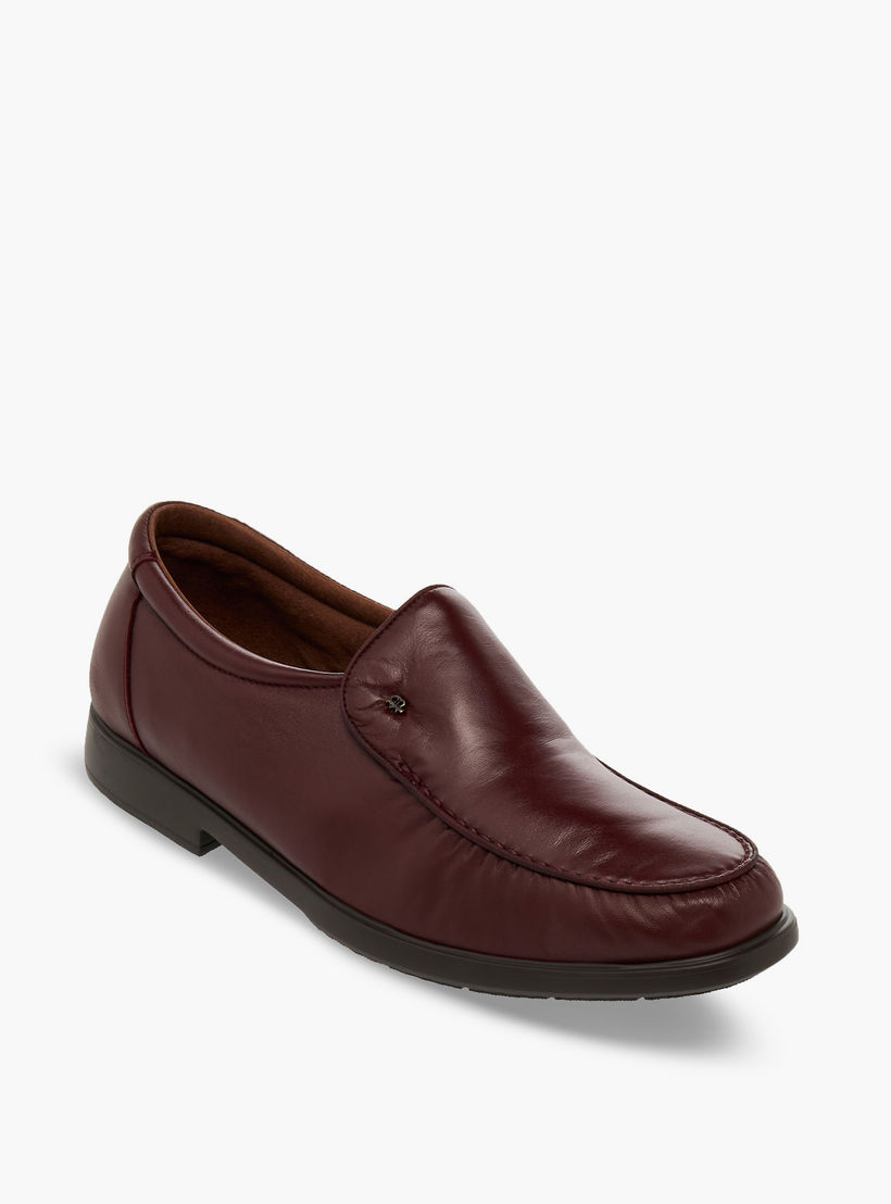 Pinosos Men Genuine Leather Slip-On Loafers-men-shoes-formalshoes-image-2