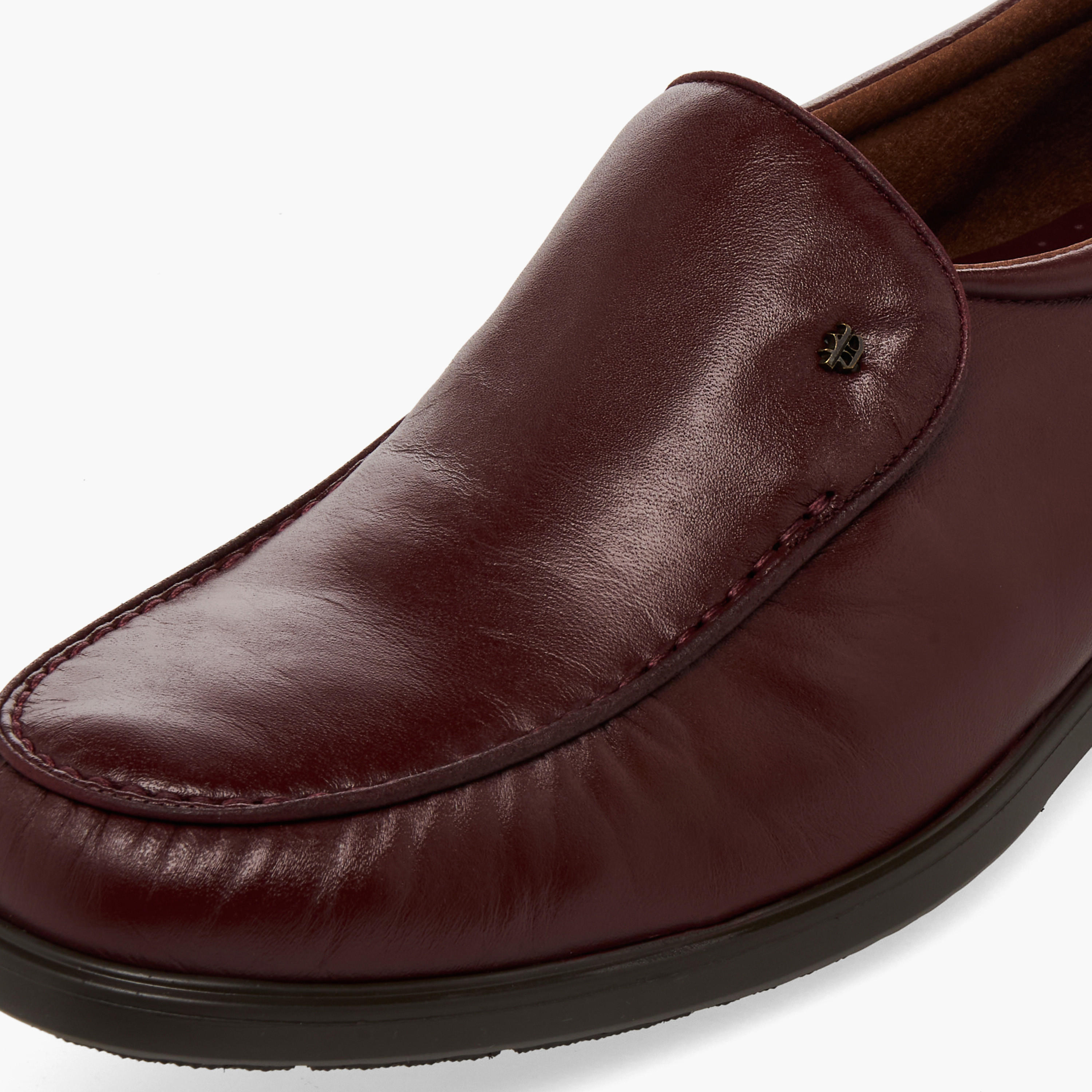 Pinosos Men Genuine Leather Slip-On Loafers-men-shoes-formalshoes-image-7