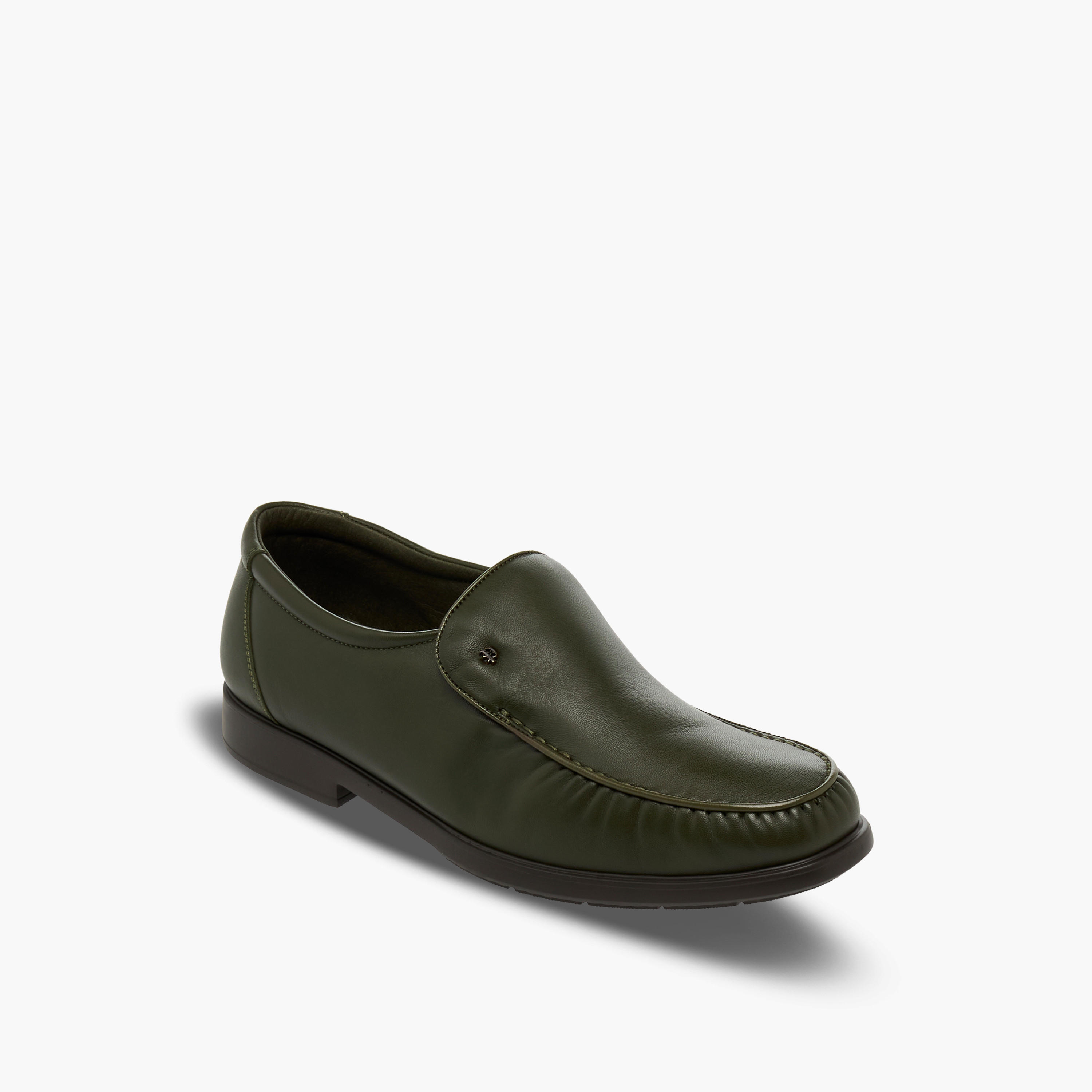 Pinosos Men Genuine Leather Slip-On Loafers-men-shoes-formalshoes-image-2