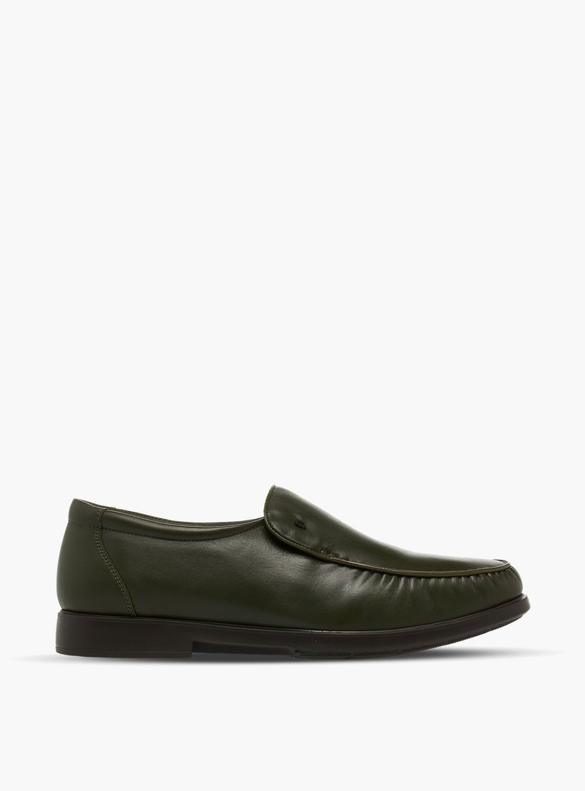 Pinosos Men Genuine Leather Slip-On Loafers-men-shoes-formalshoes-image-3
