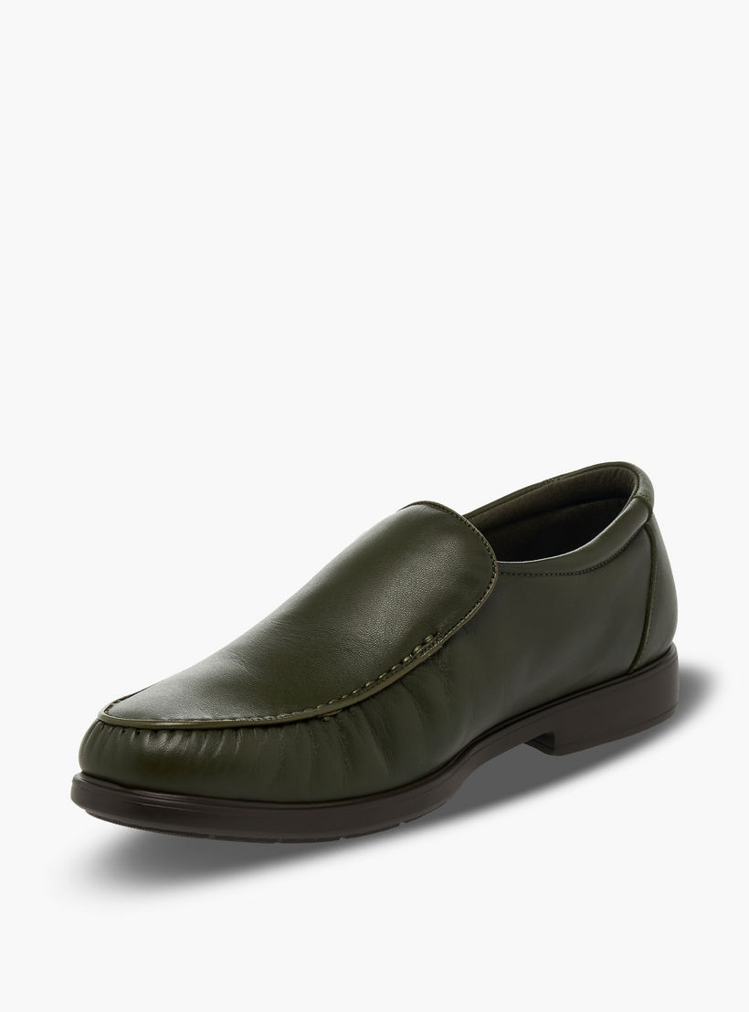 Pinosos Men Genuine Leather Slip-On Loafers-men-shoes-formalshoes-image-4
