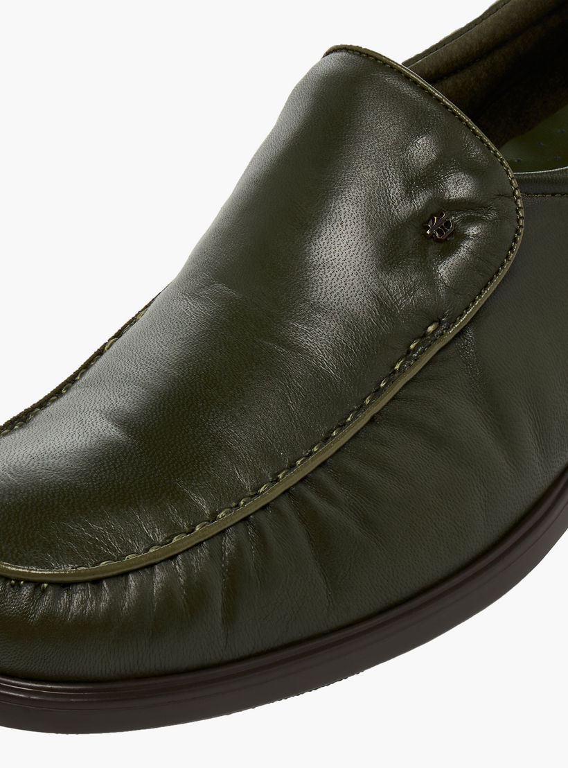 Pinosos Men Genuine Leather Slip-On Loafers-men-shoes-formalshoes-image-7
