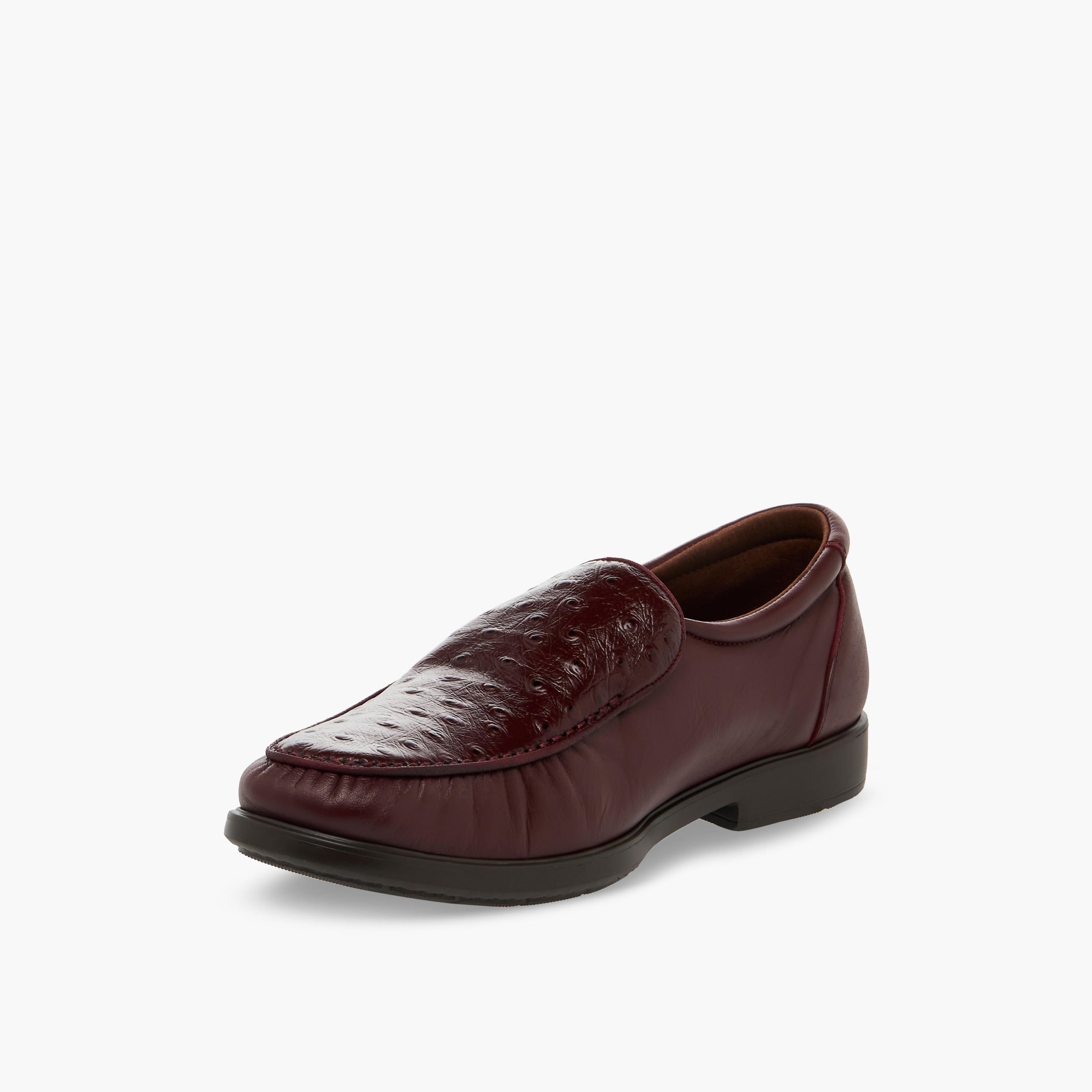 Pinosos Men Genuine Leather Slip-On Loafers-men-shoes-formalshoes-image-4