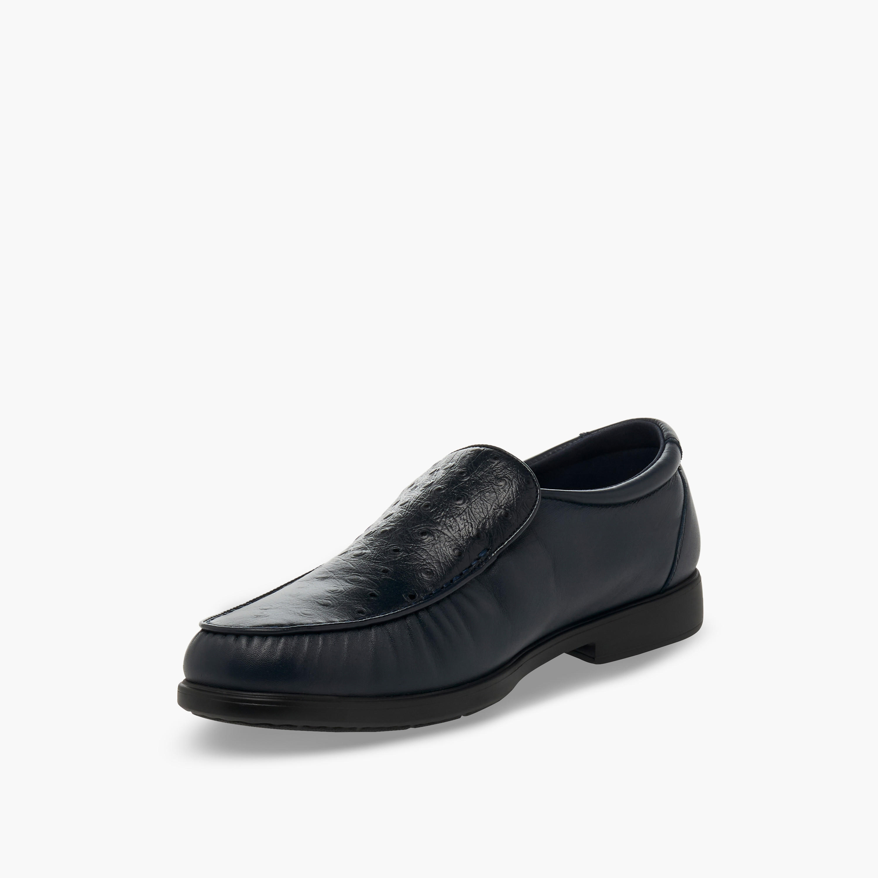 Pinosos Men Genuine Leather Slip-On Loafers-men-shoes-formalshoes-image-4
