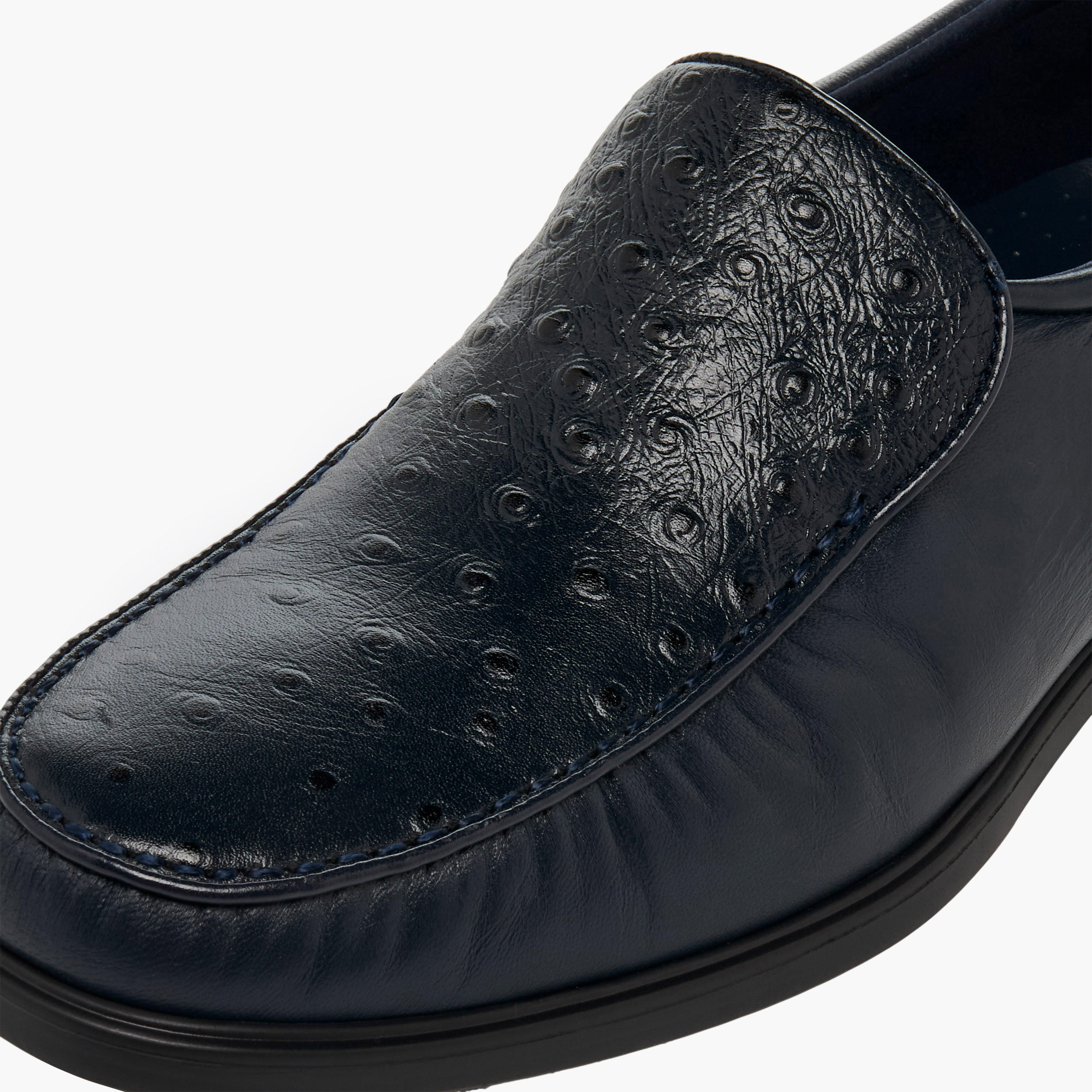 Pinosos Men Genuine Leather Slip-On Loafers-men-shoes-formalshoes-image-7