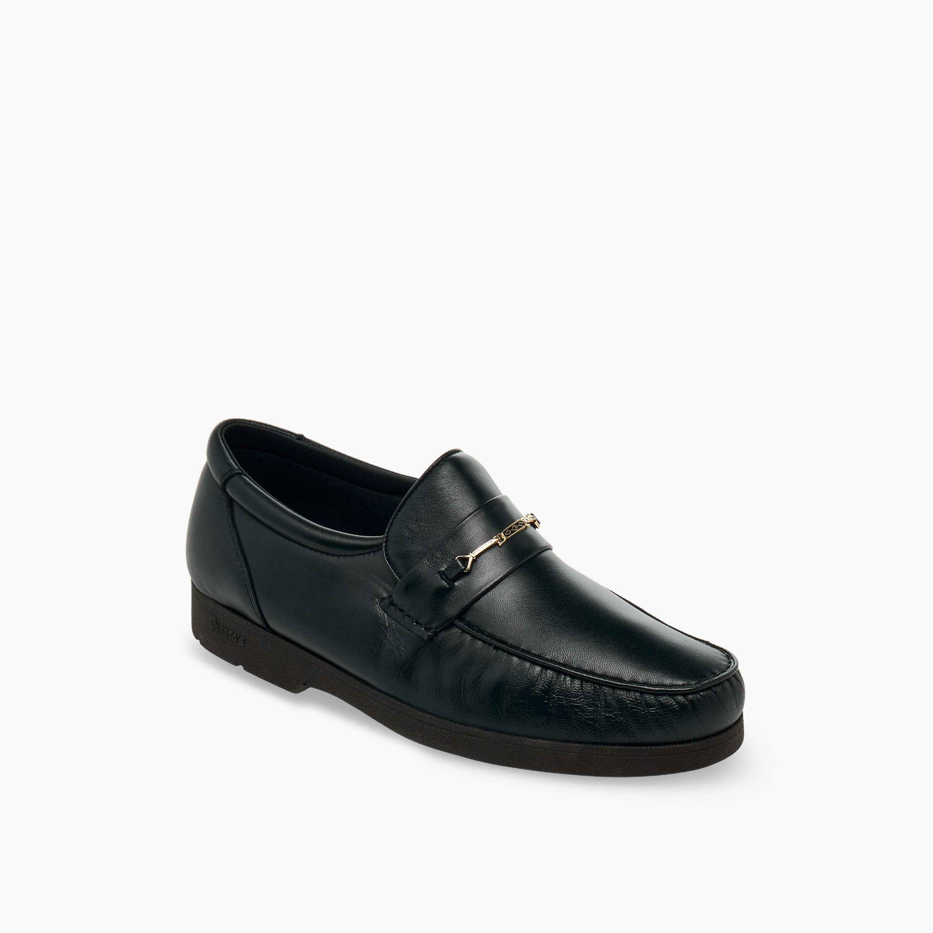 Pinosos Men Genuine Leather Slip-On Loafers-men-shoes-formalshoes-image-2