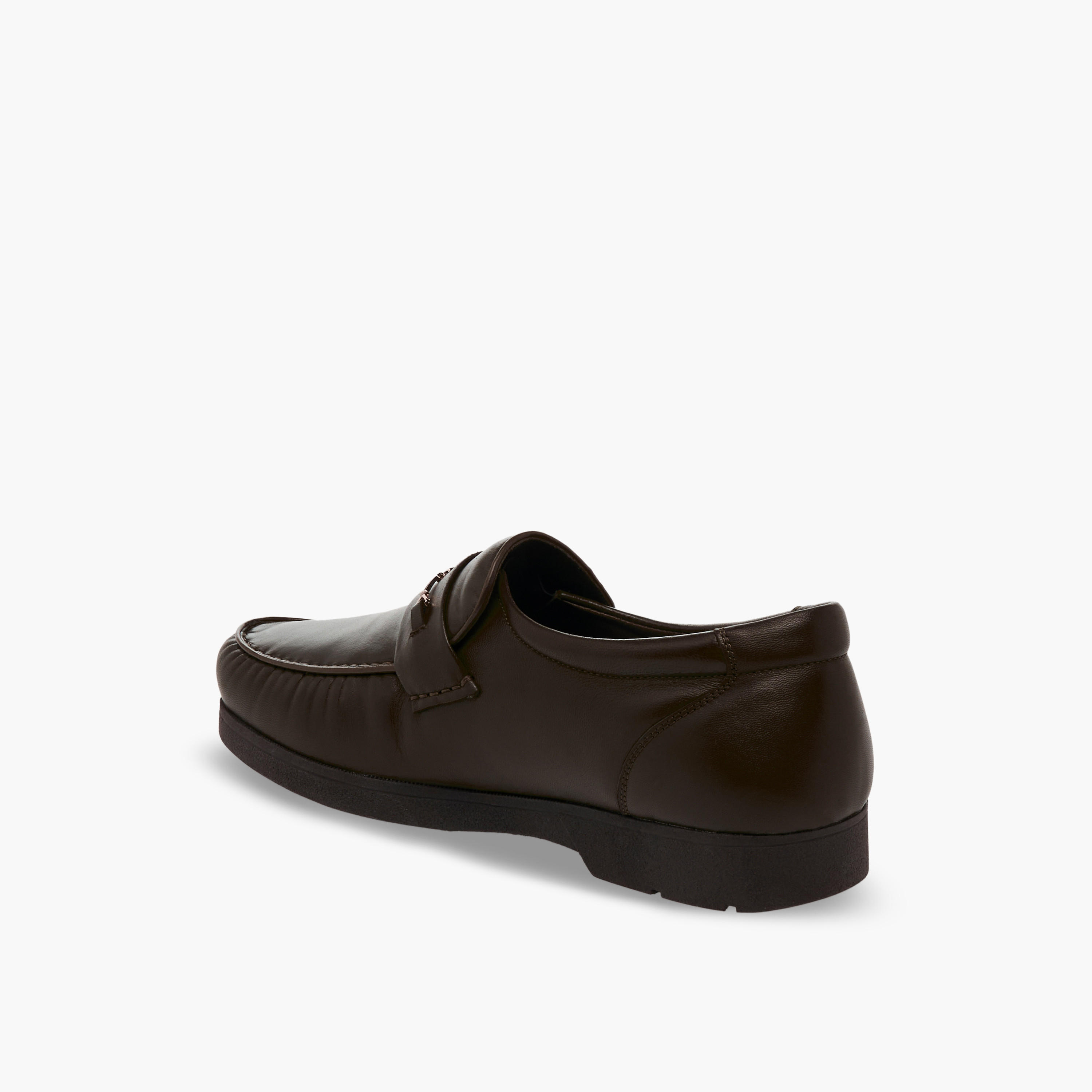 Pinosos Men Genuine Leather Slip-On Loafers-men-shoes-formalshoes-image-5
