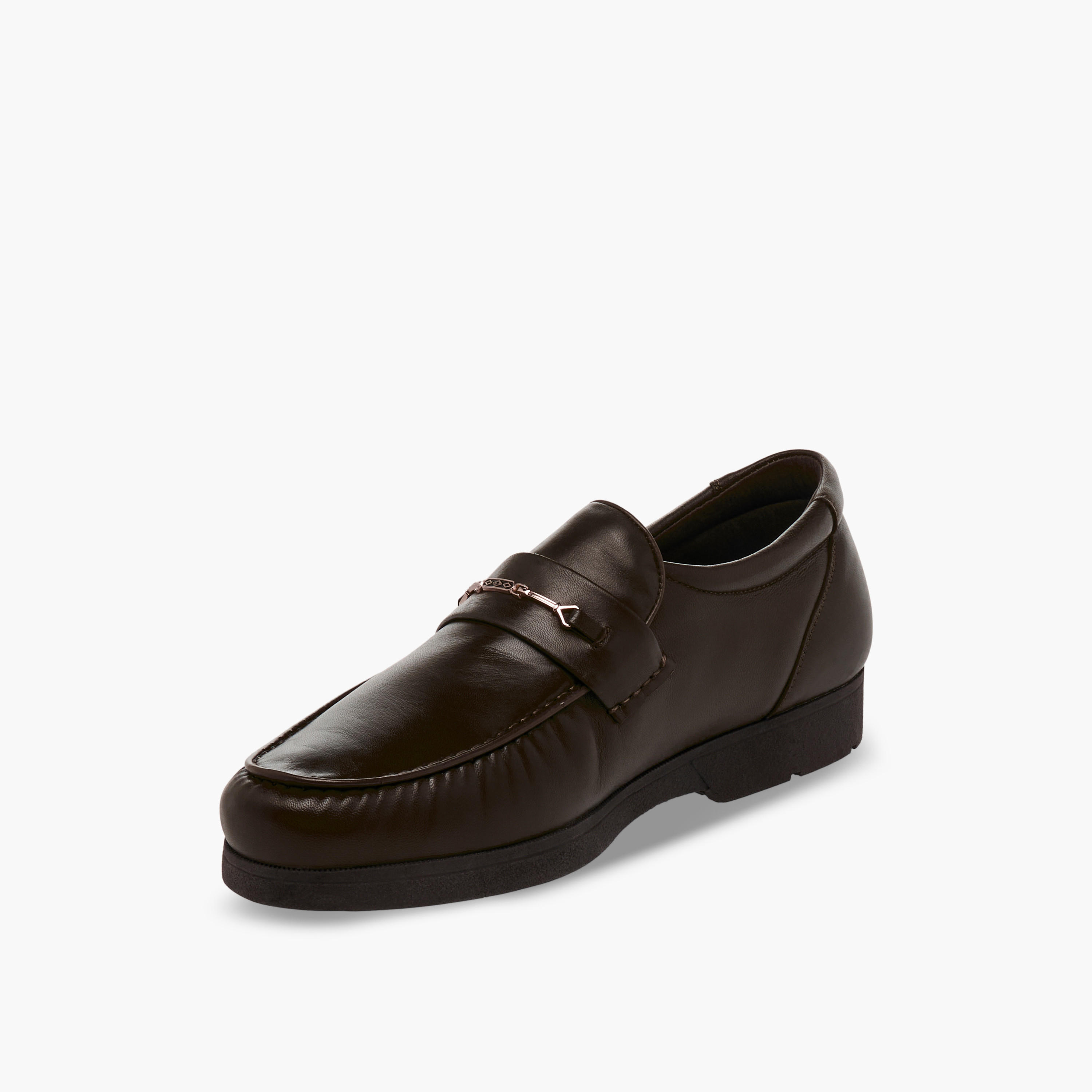 Pinosos Men Genuine Leather Slip-On Loafers-men-shoes-formalshoes-image-6