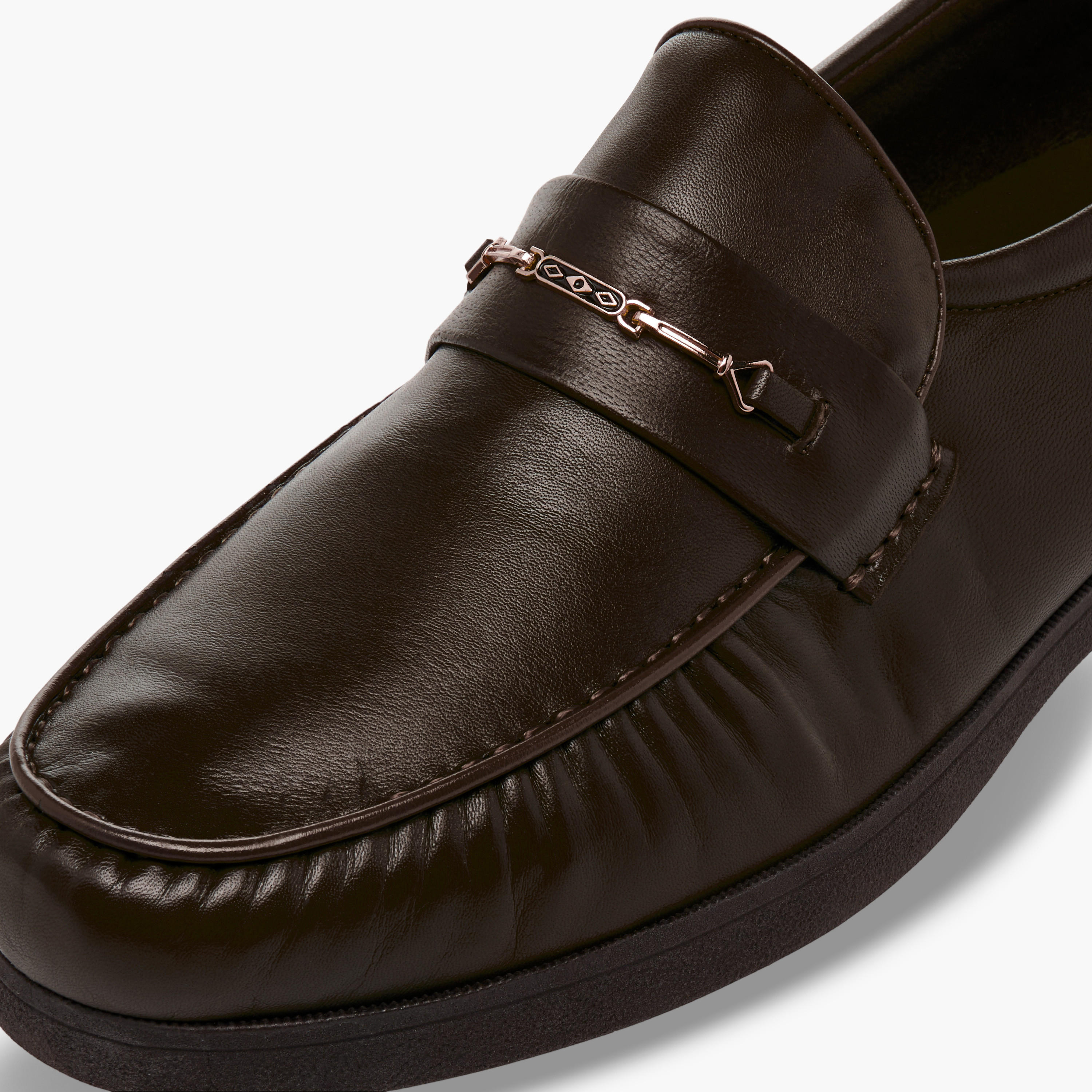 Pinosos Men Genuine Leather Slip-On Loafers-men-shoes-formalshoes-image-7
