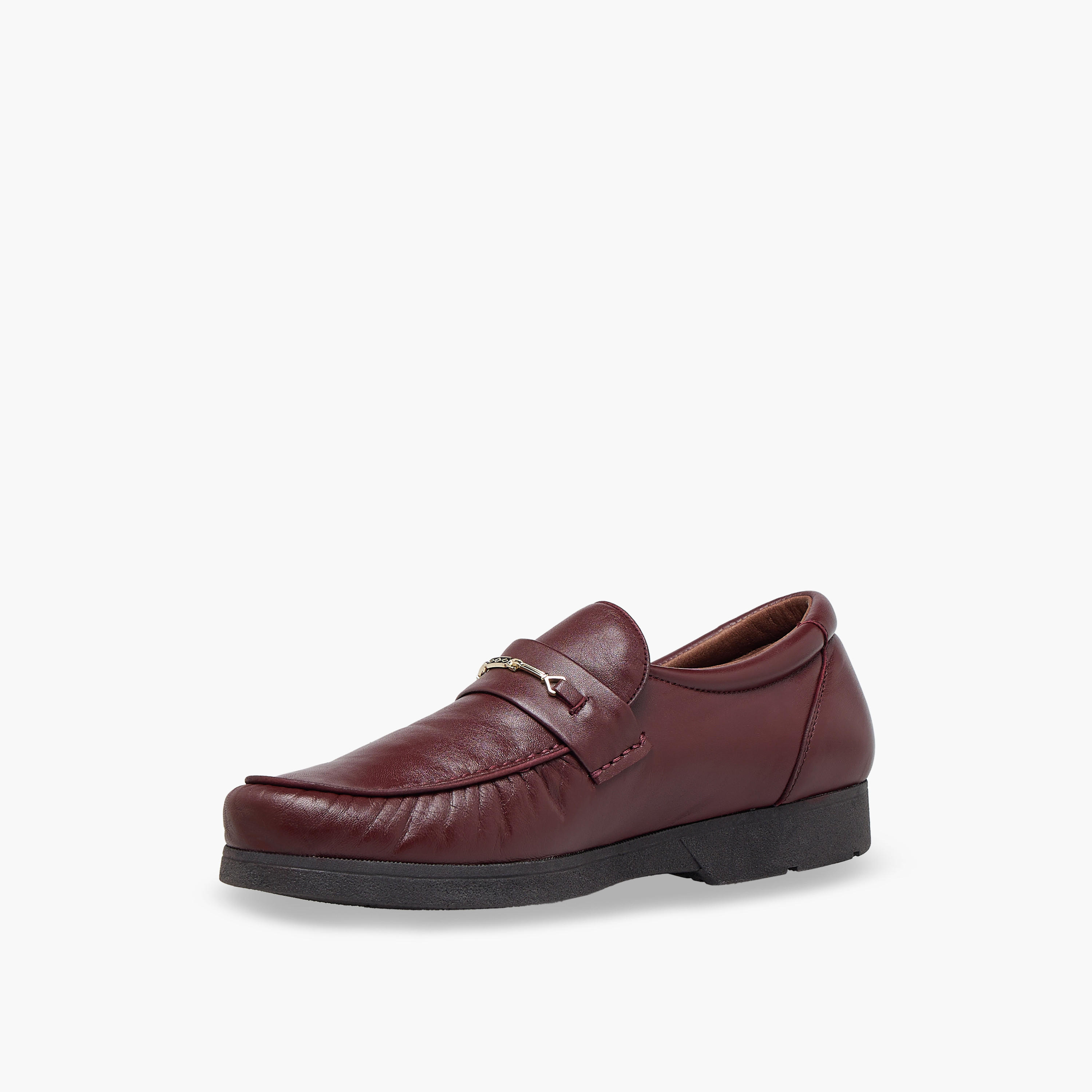 Pinosos Men Genuine Leather Slip-On Loafers-men-shoes-formalshoes-image-4