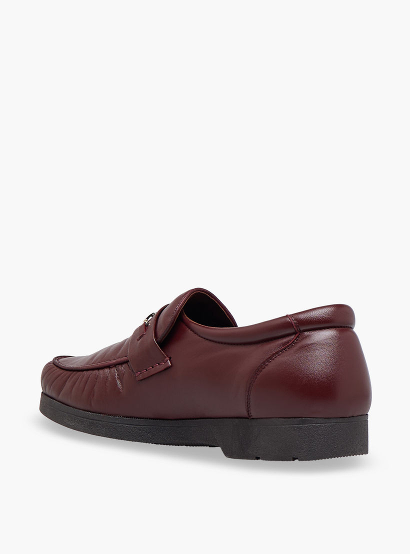Pinosos Men Genuine Leather Slip-On Loafers-men-shoes-formalshoes-image-5