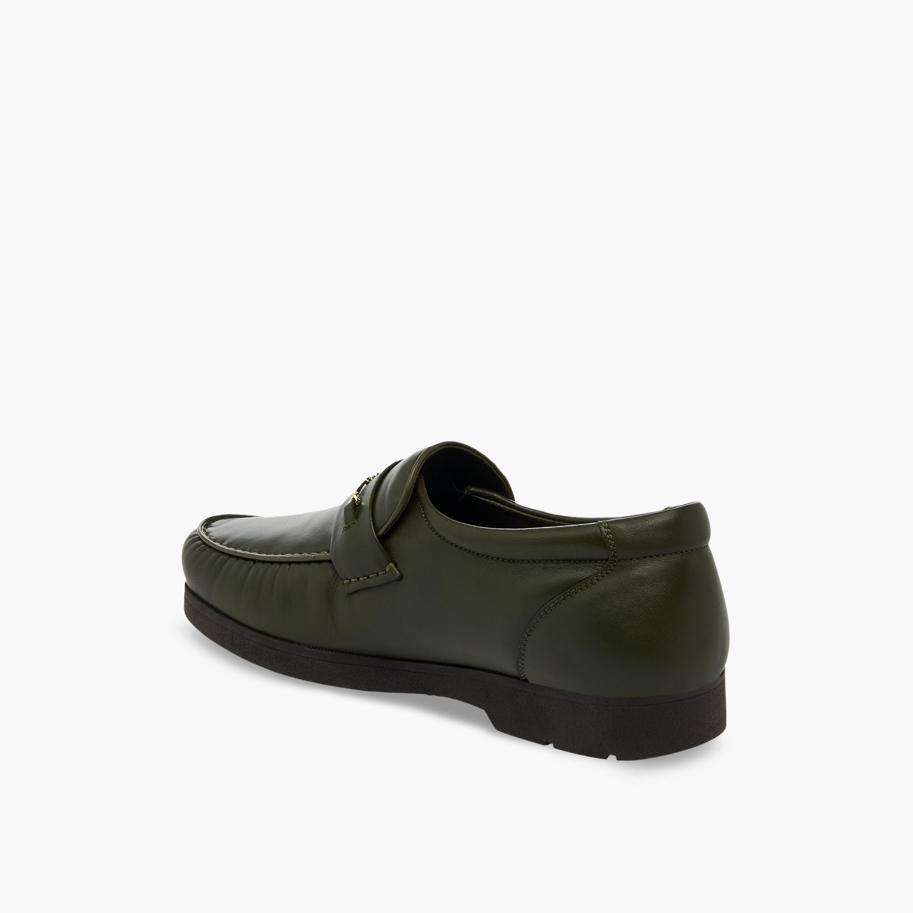 Pinosos Men Genuine Leather Slip-On Loafers-men-shoes-formalshoes-image-5