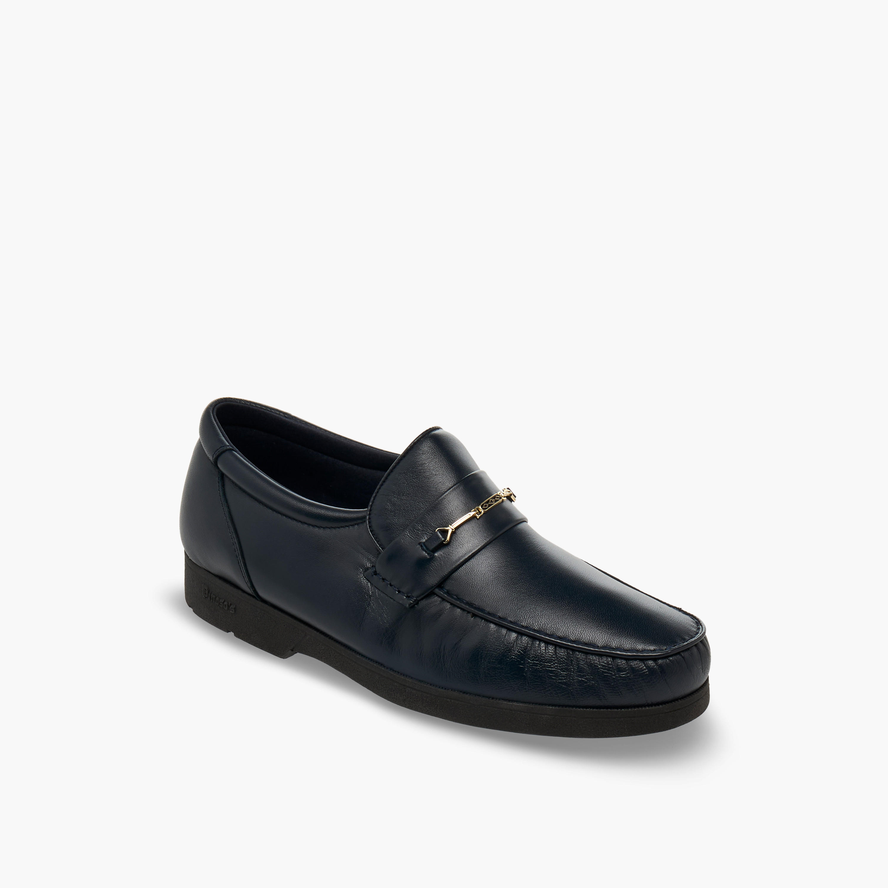 Pinosos Men Genuine Leather Slip-On Loafers-men-shoes-formalshoes-image-2
