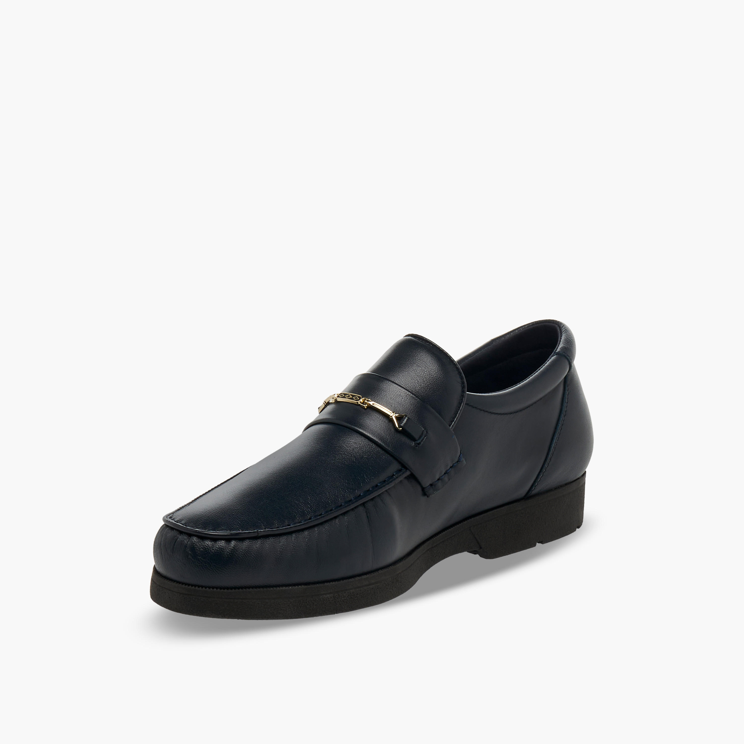 Pinosos Men Genuine Leather Slip-On Loafers-men-shoes-formalshoes-image-4