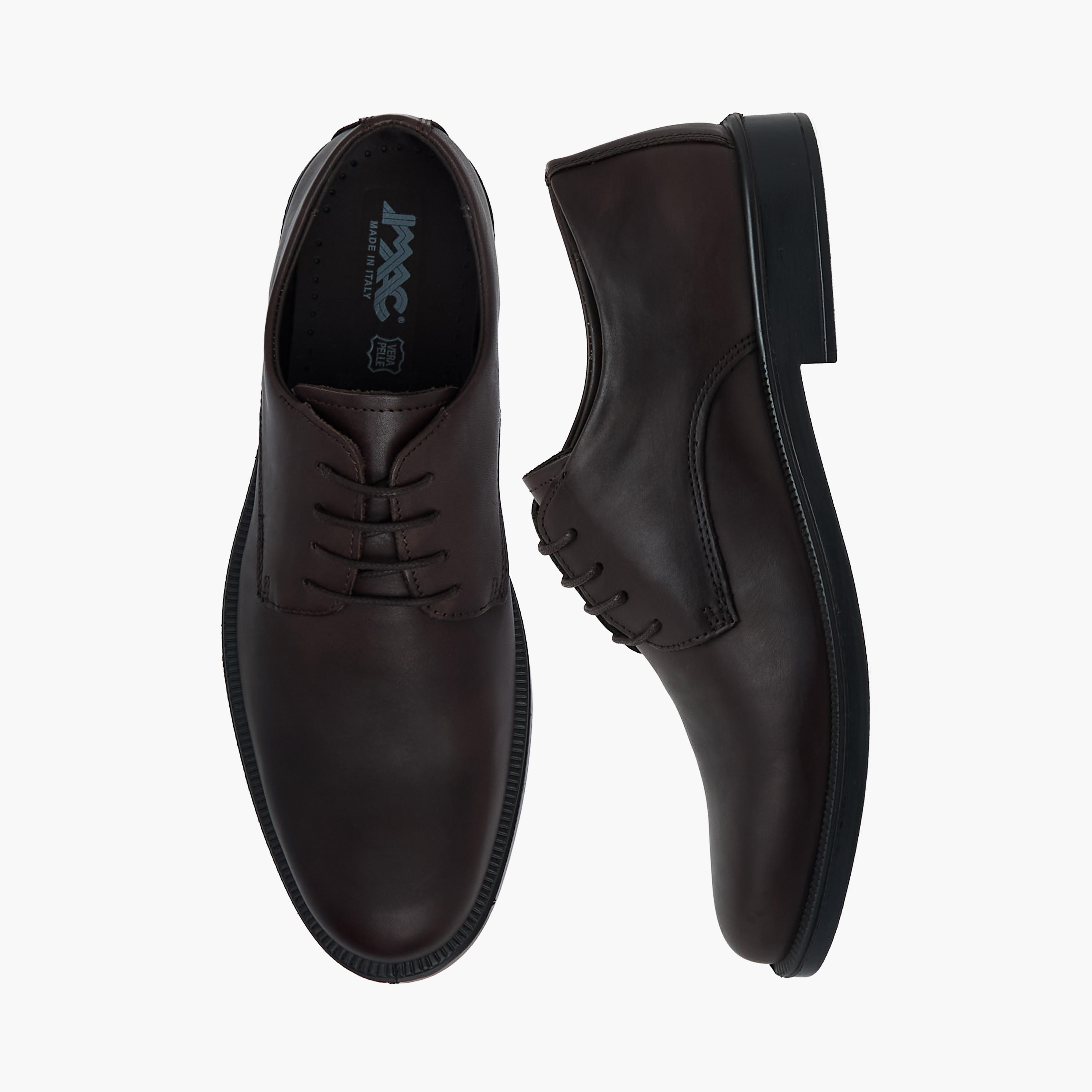 IMAC Men Leather Lace-Up Derby Shoes-men-shoes-formalshoes-image-1