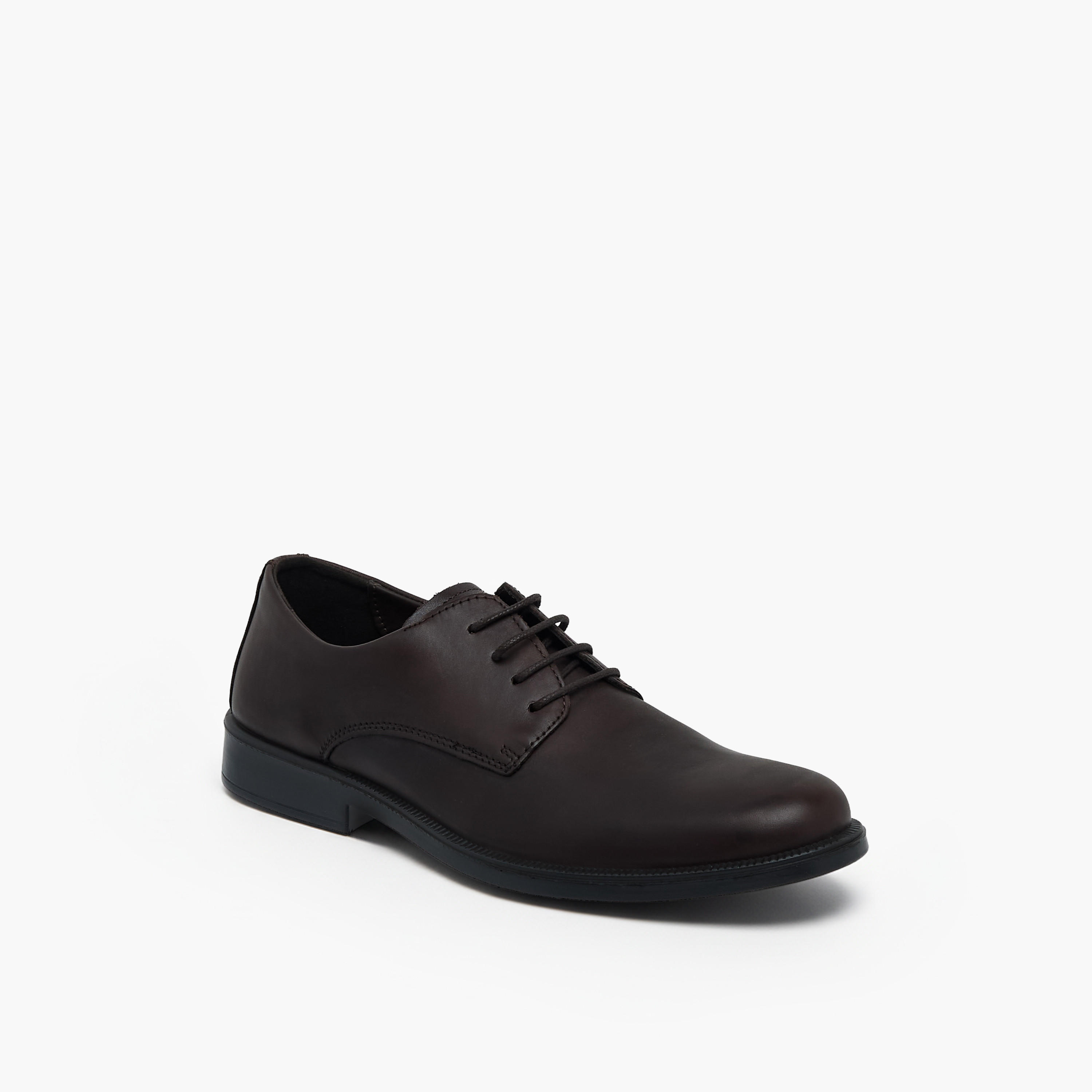 IMAC Men Leather Lace-Up Derby Shoes-men-shoes-formalshoes-image-2