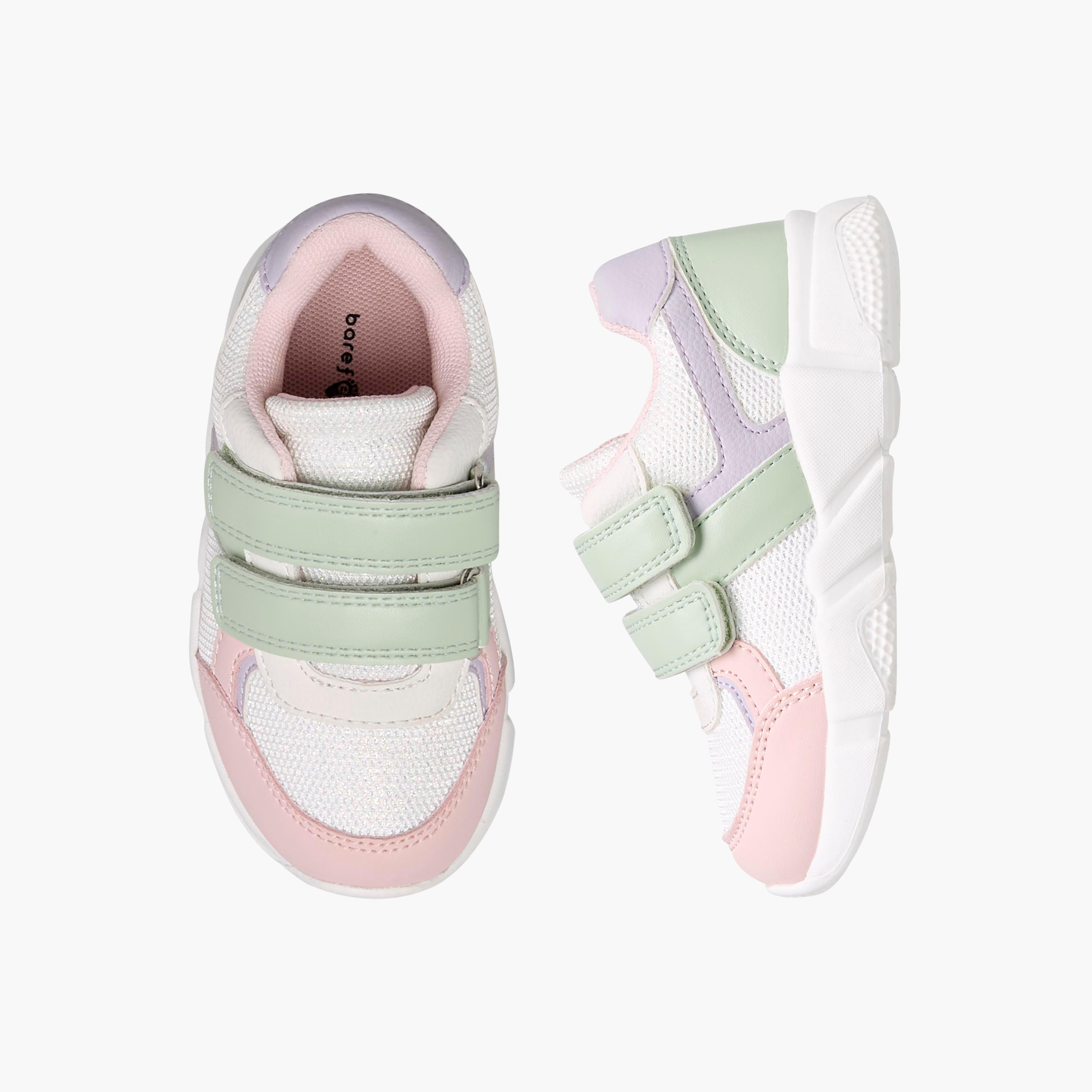 حذاء سنيكرز بطول الكاحل وشريط لاصق من بيرفيت-girls-shoes-sneakers-image-1