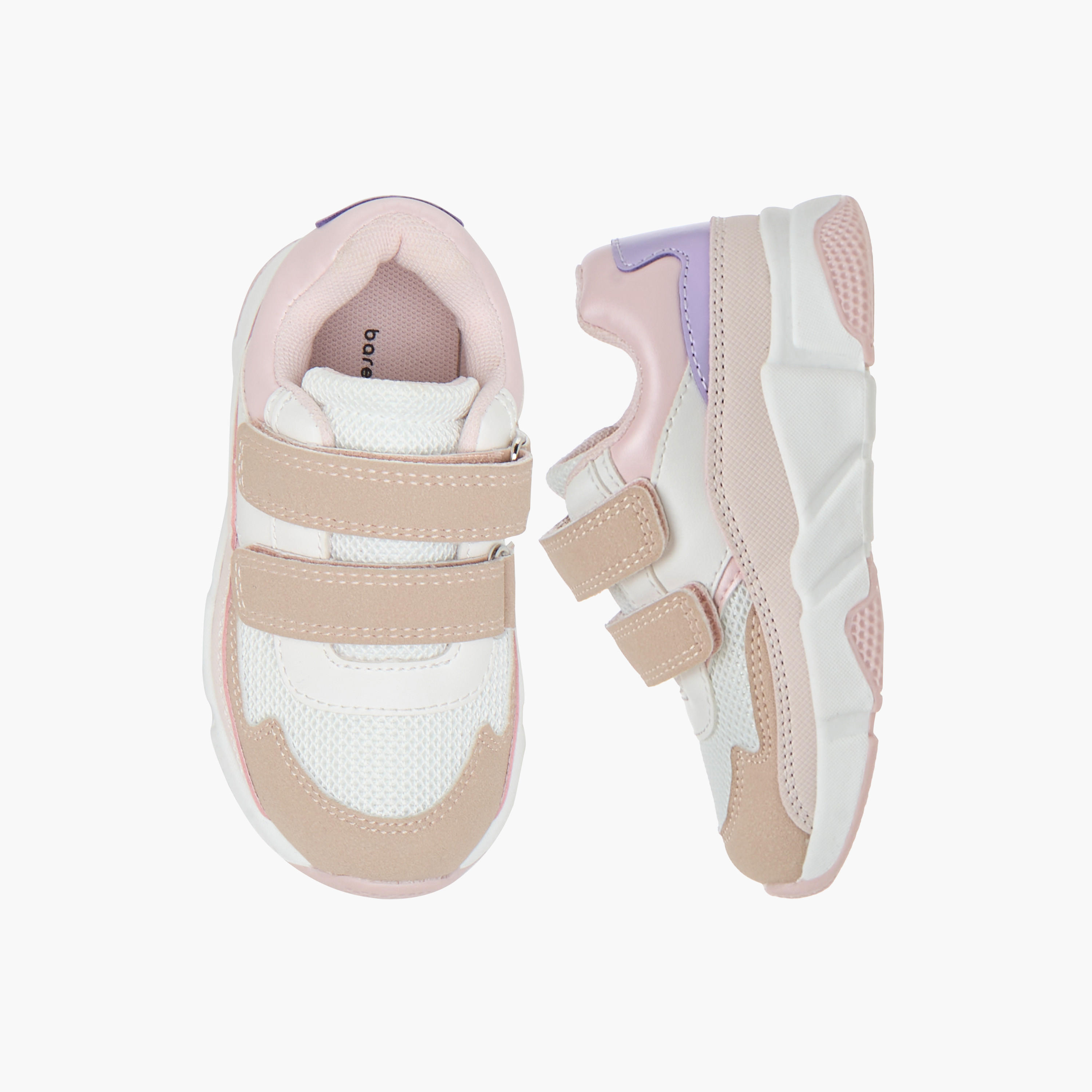 حذاء سنيكرز متعدد التصاميم بشريط إغلاق لاصق من بيرفيت-girls-shoes-sneakers-image-1