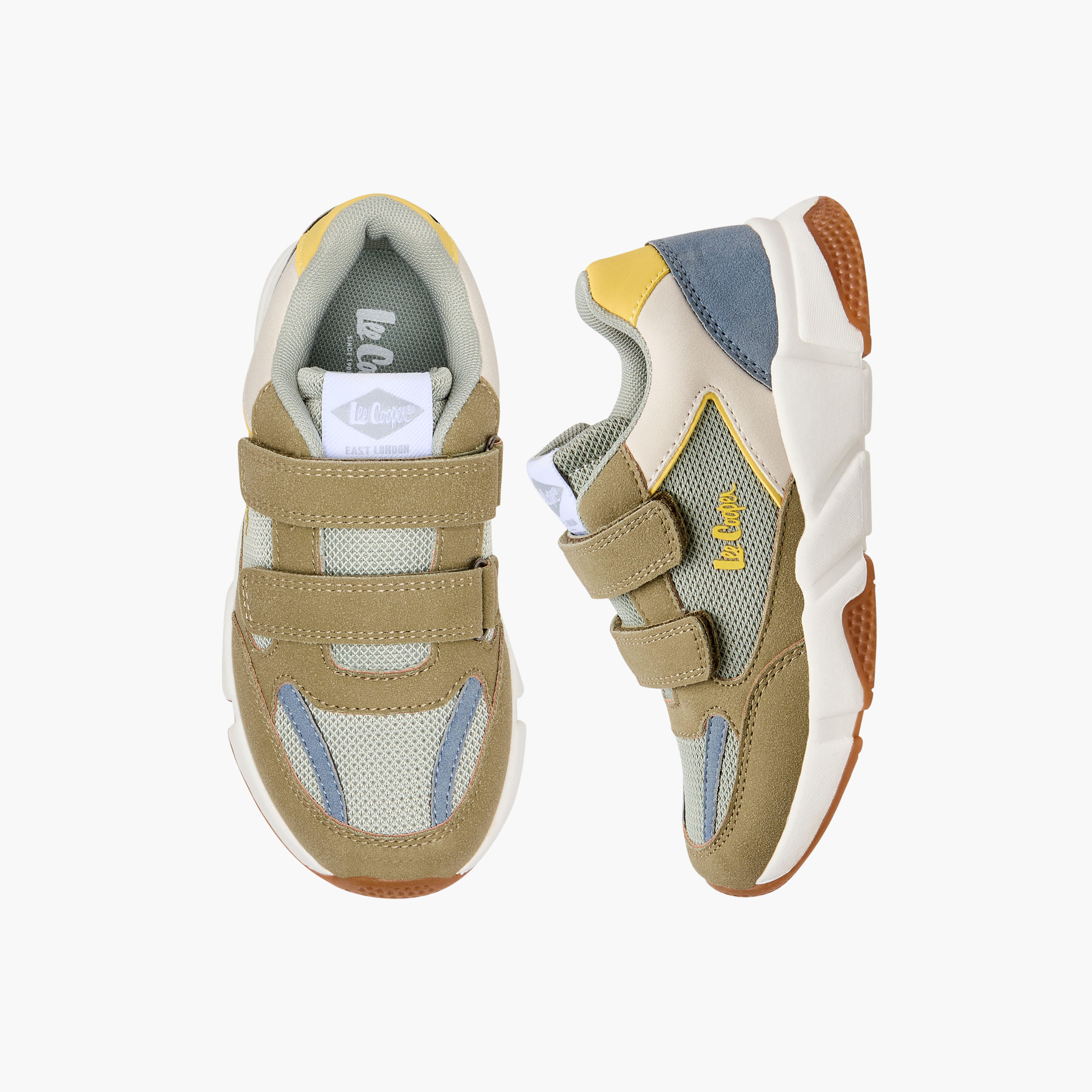 حذاء سنيكرز بشريط إغلاق لاصق للأولاد من لي كوبر-boys-shoes-sneakers-image-1