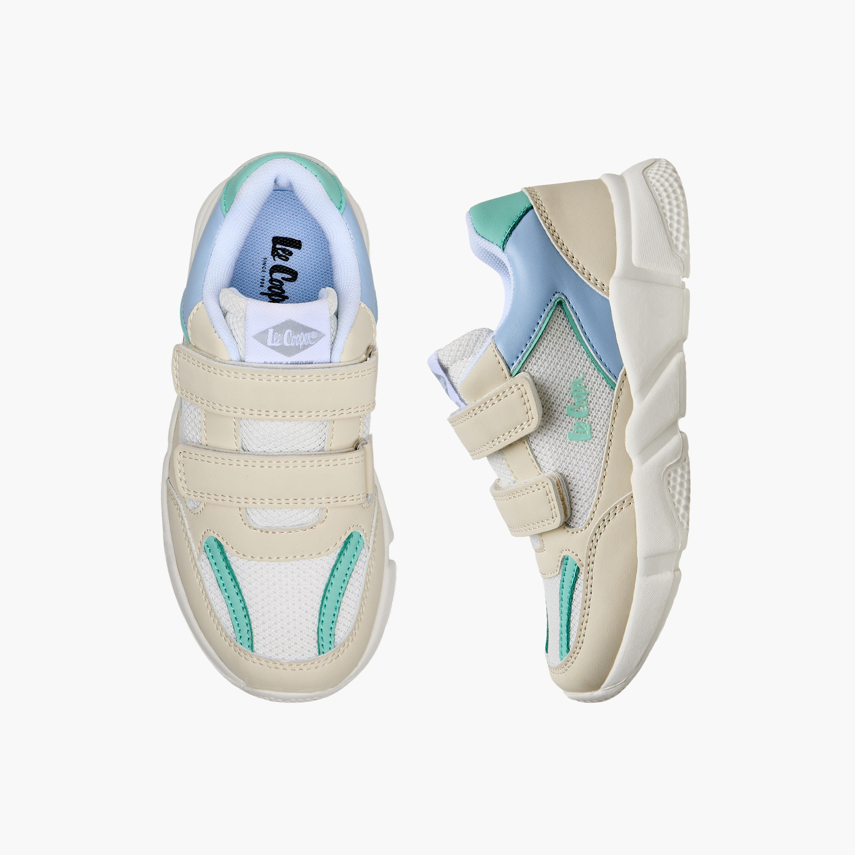 Lee Cooper Girls Hook & Loop Sneakers-girls-shoes-sneakers-image-1