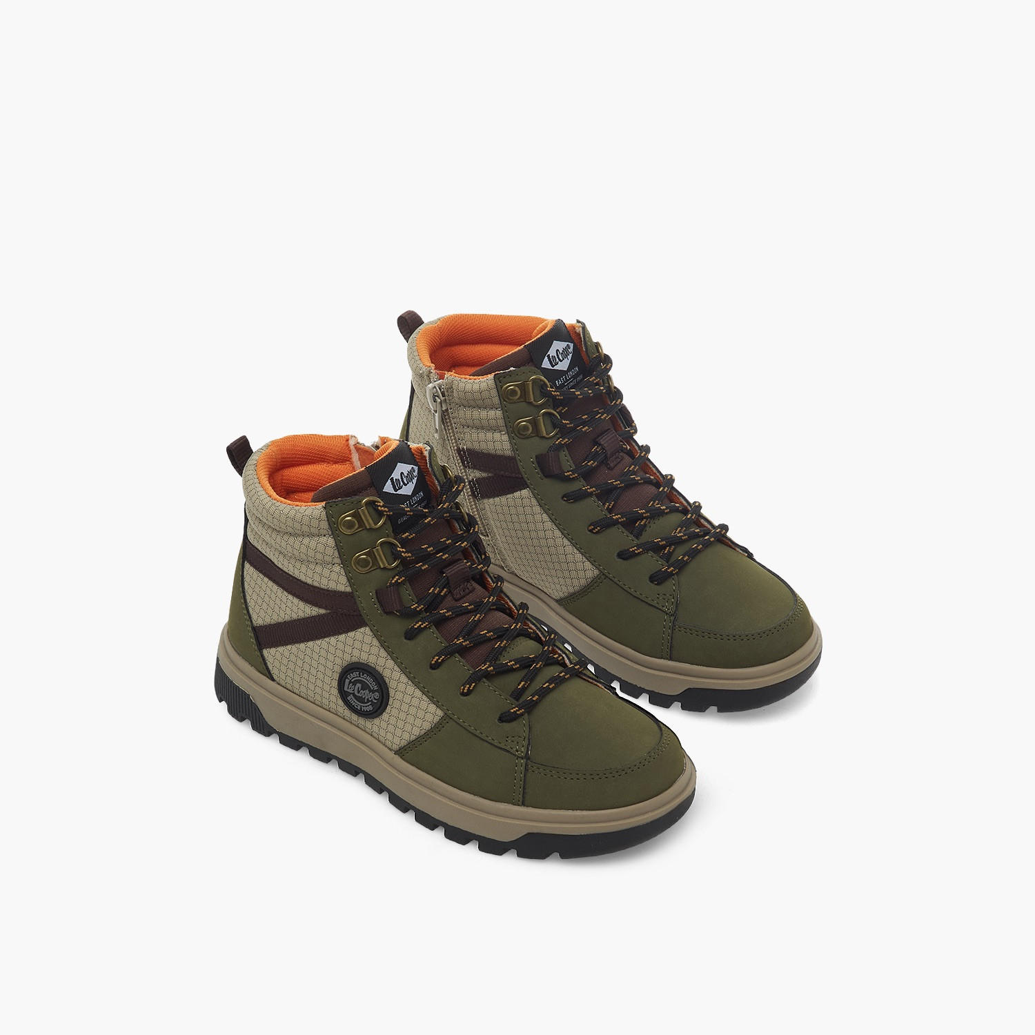 بوت كاحل برباط للأولاد من لي كوبر-boys-shoes-boots-image-1