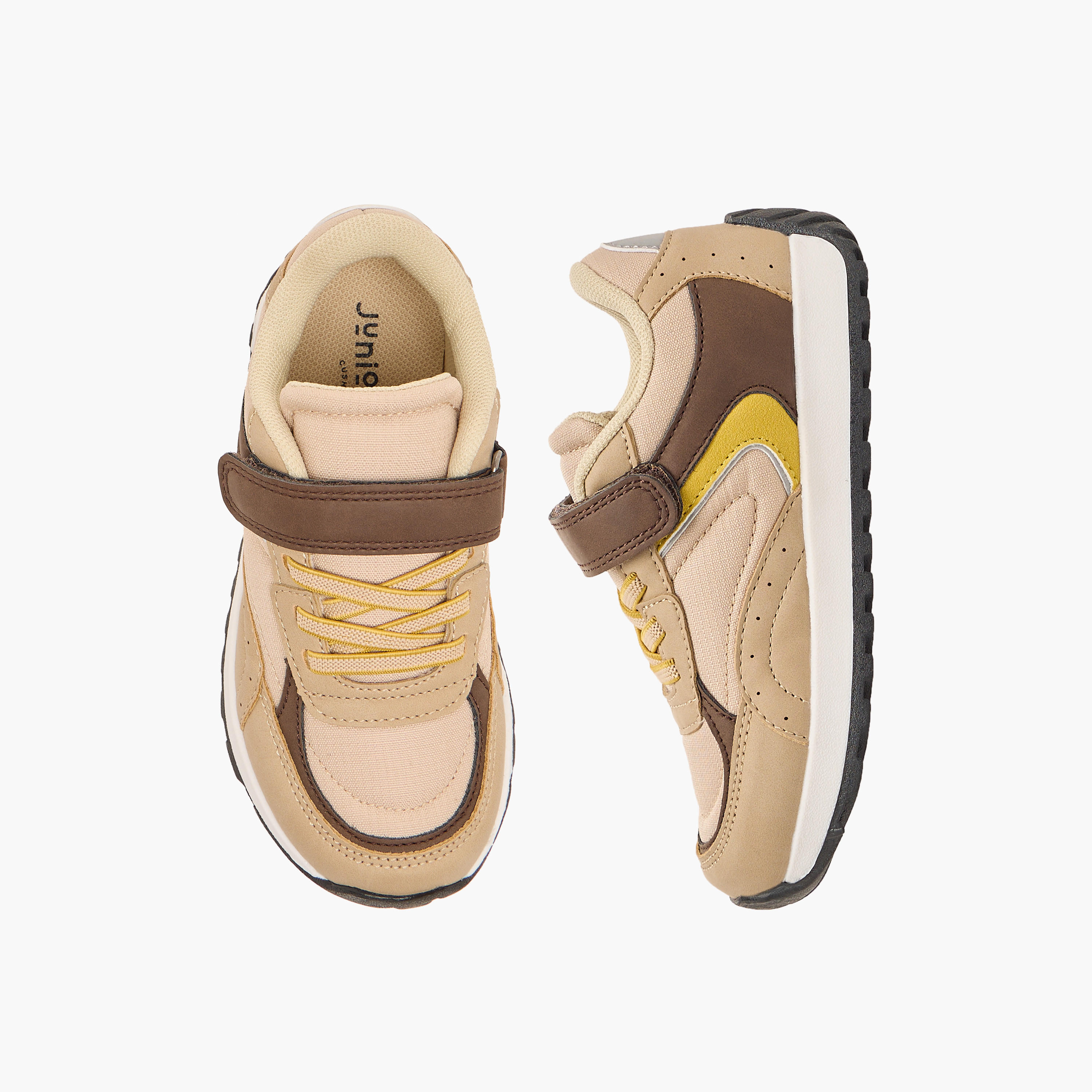 حذاء سنيكرز بشريط لاصق للأولاد من جونيورز-boys-shoes-sneakers-image-1