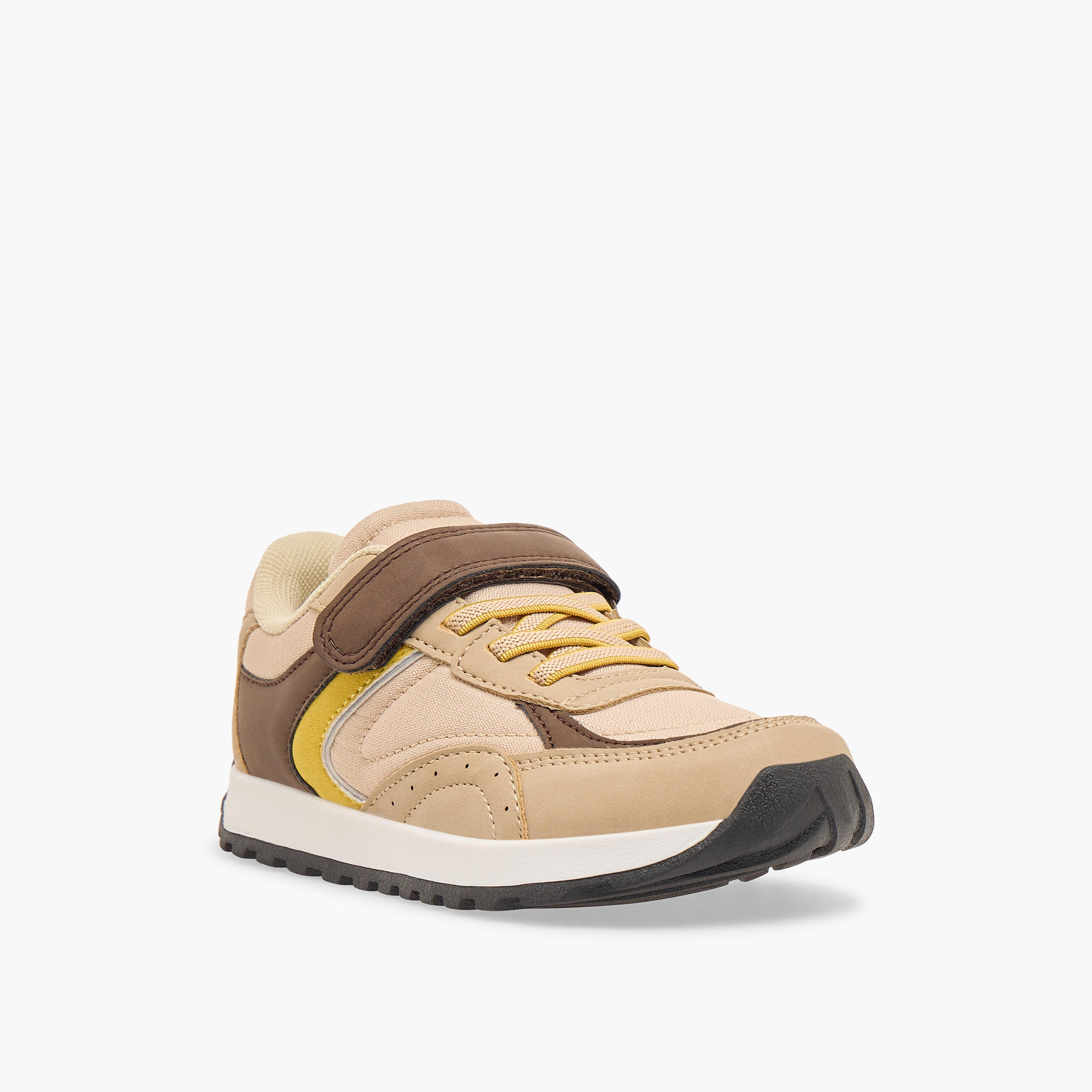 حذاء سنيكرز بشريط لاصق للأولاد من جونيورز-boys-shoes-sneakers-image-2