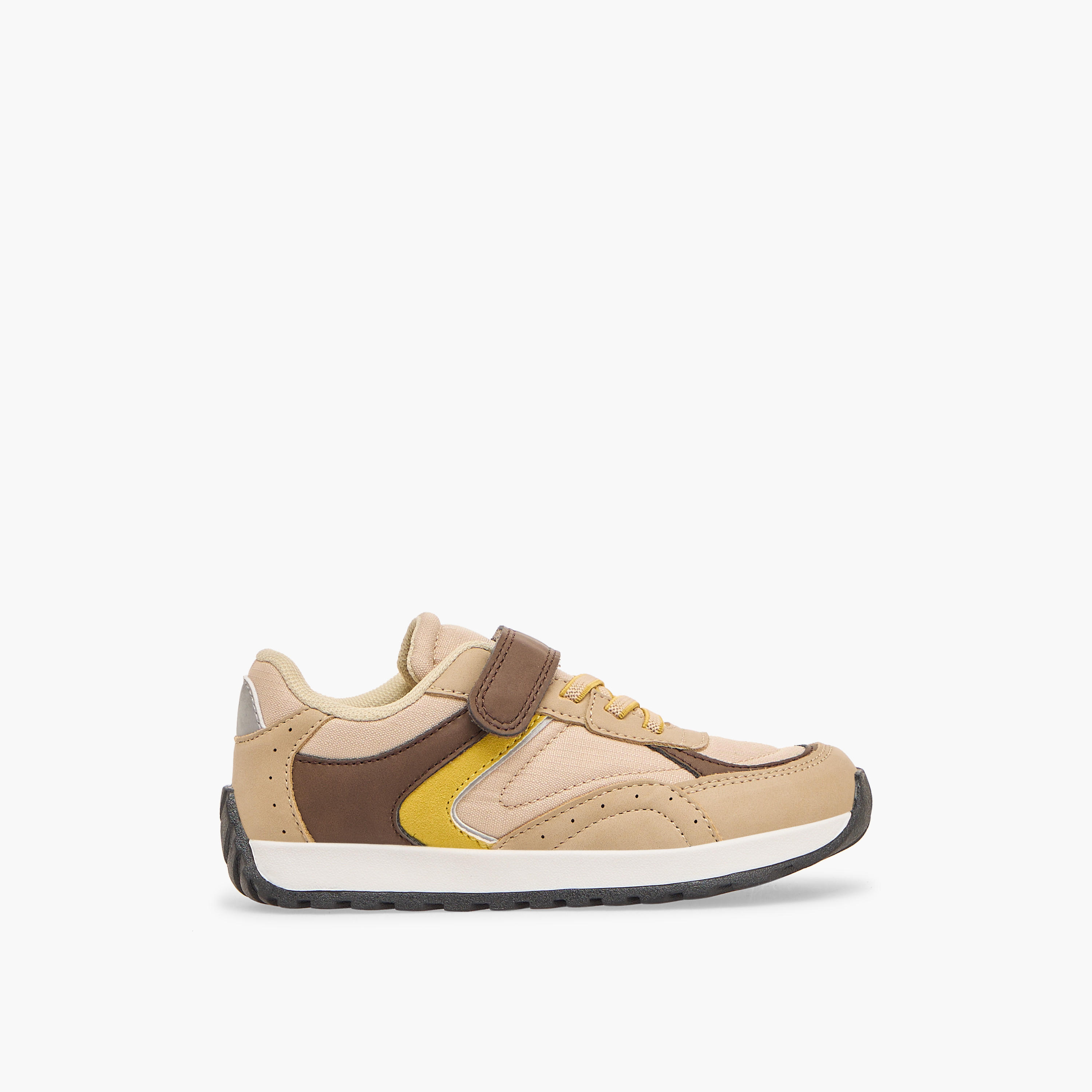 حذاء سنيكرز بشريط لاصق للأولاد من جونيورز-boys-shoes-sneakers-image-3